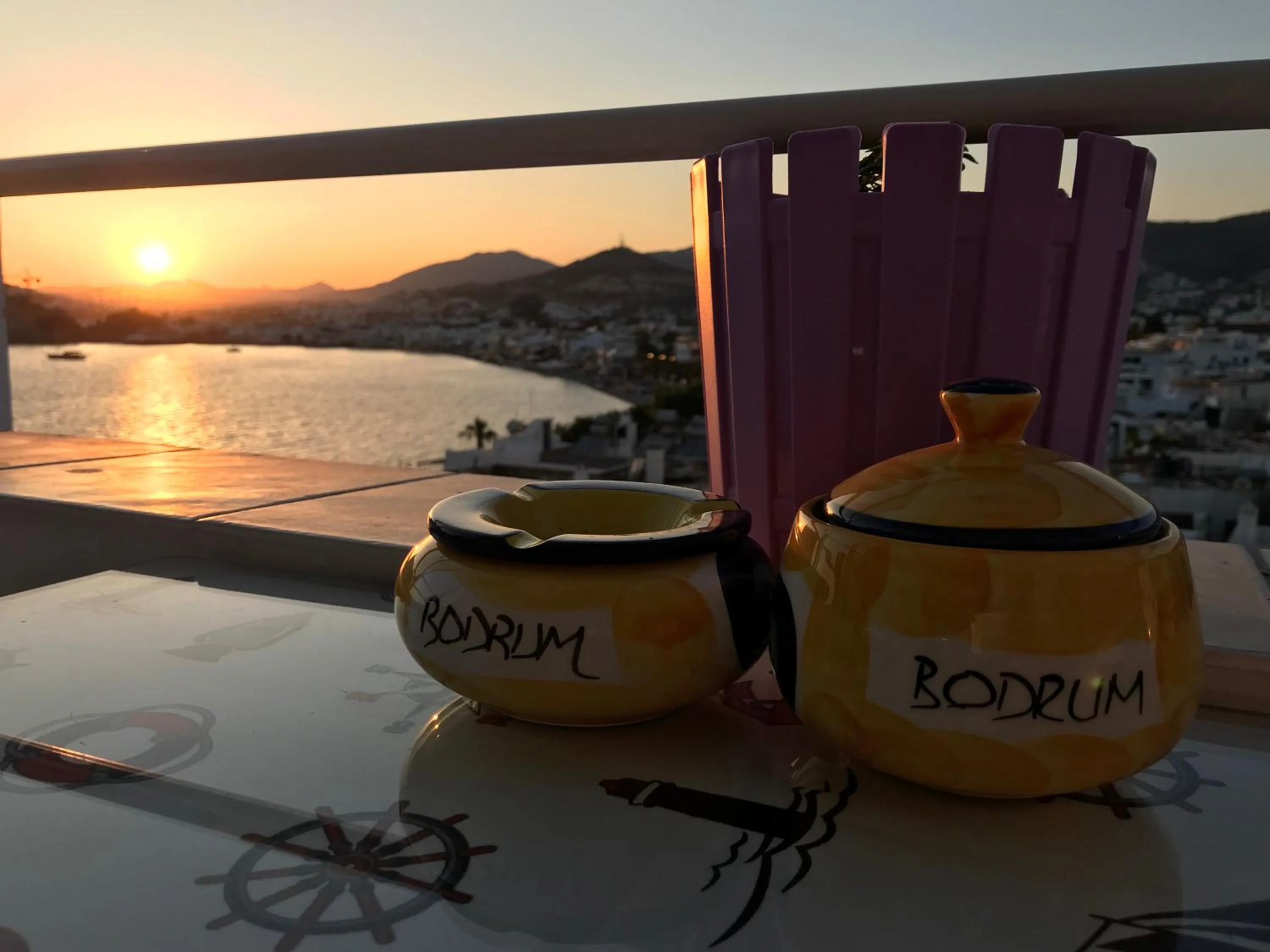 Sunset in Merhaba Pansiyon