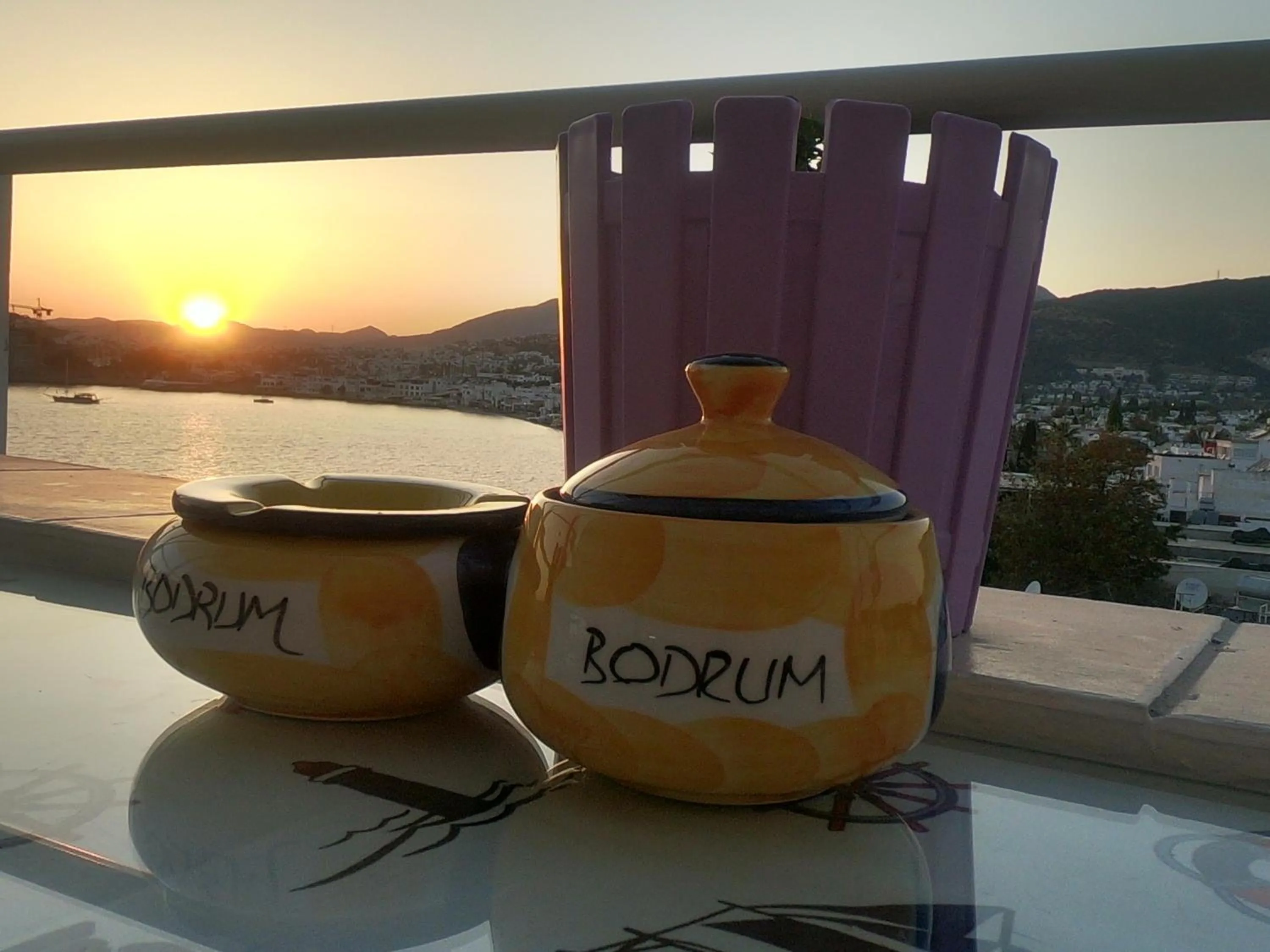 Sunset in Merhaba Pansiyon