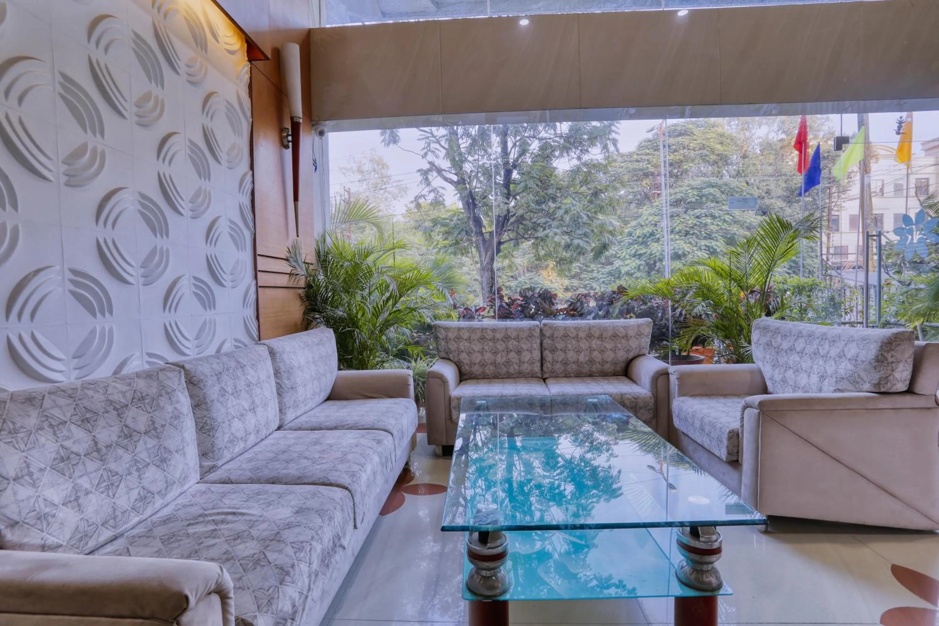 Garden in Hotel Amrit Residency