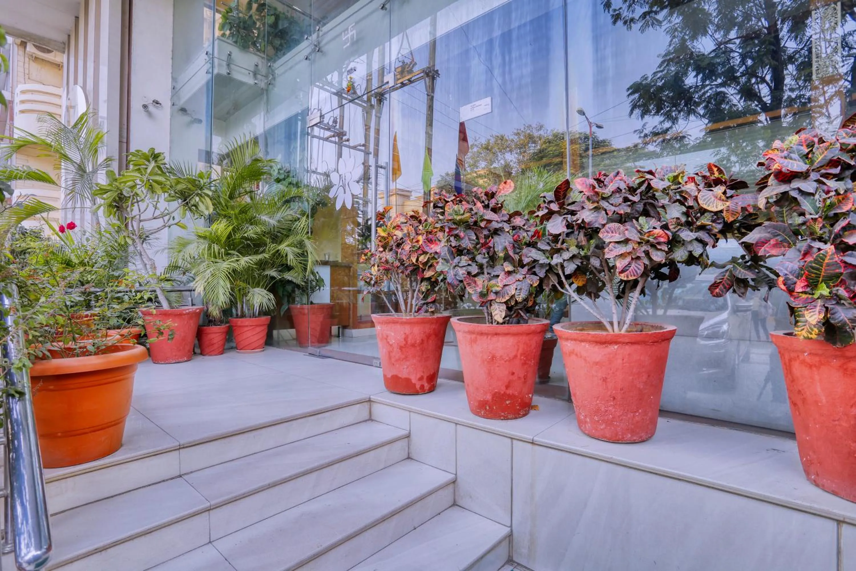 Garden in Hotel Amrit Residency