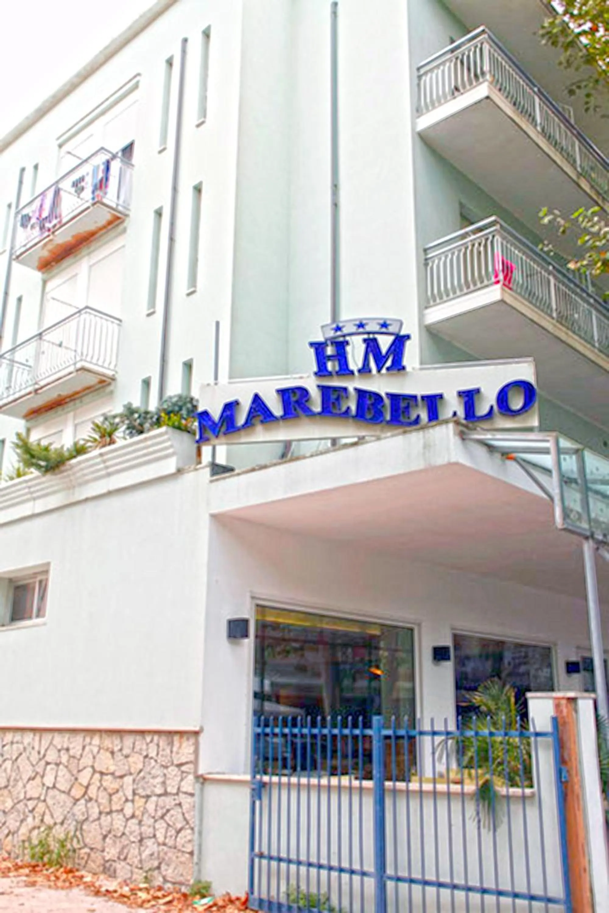 Facade/entrance in Hotel Marebello