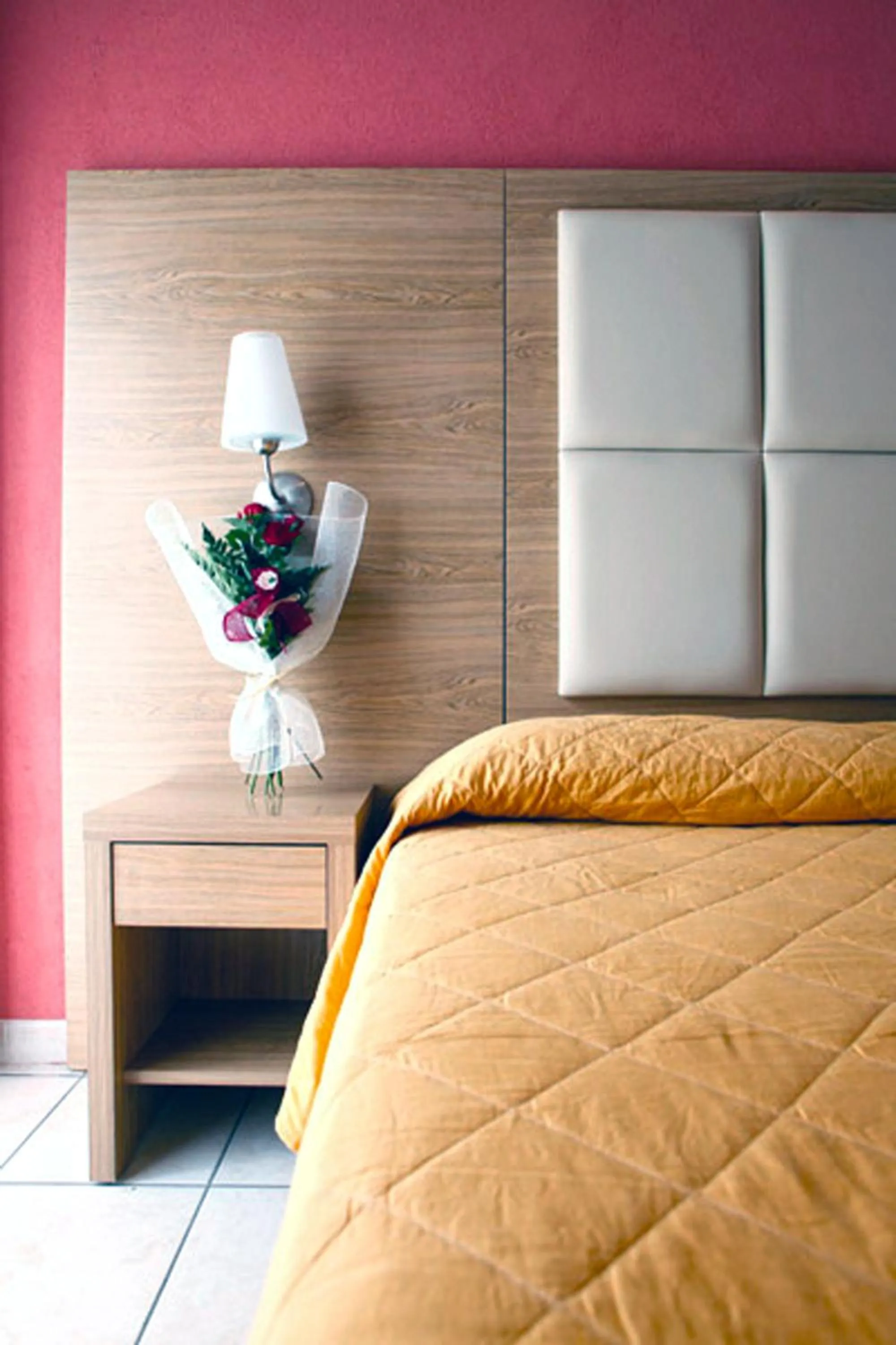 Bed in Hotel Marebello