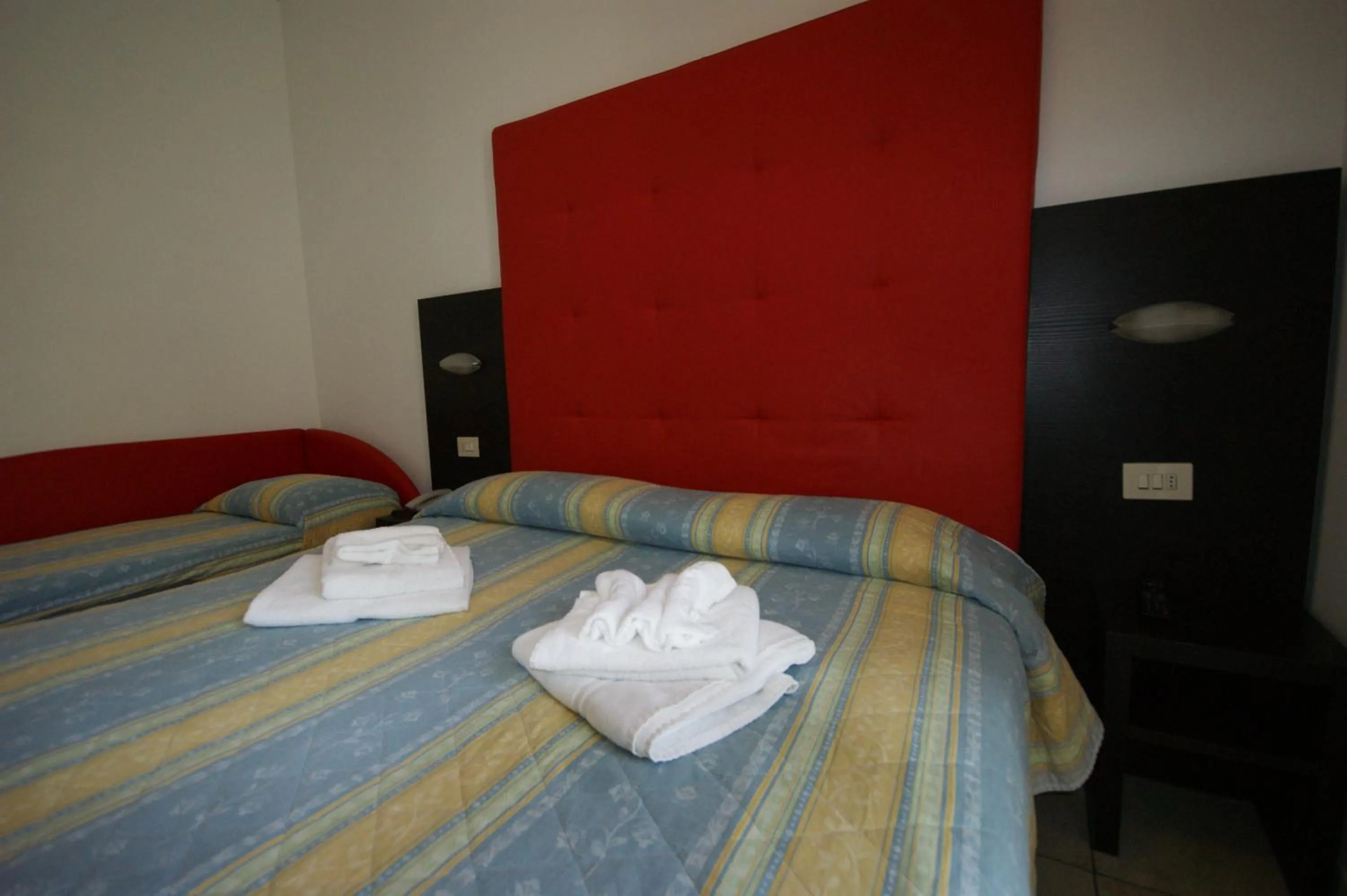 Bed in Hotel Marebello