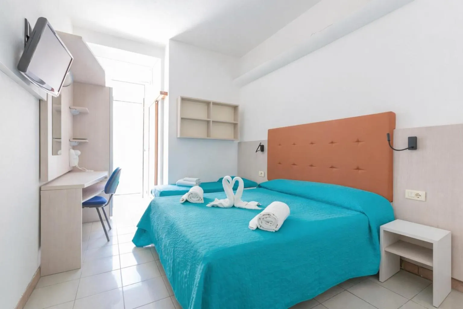 Bed in Hotel Marebello