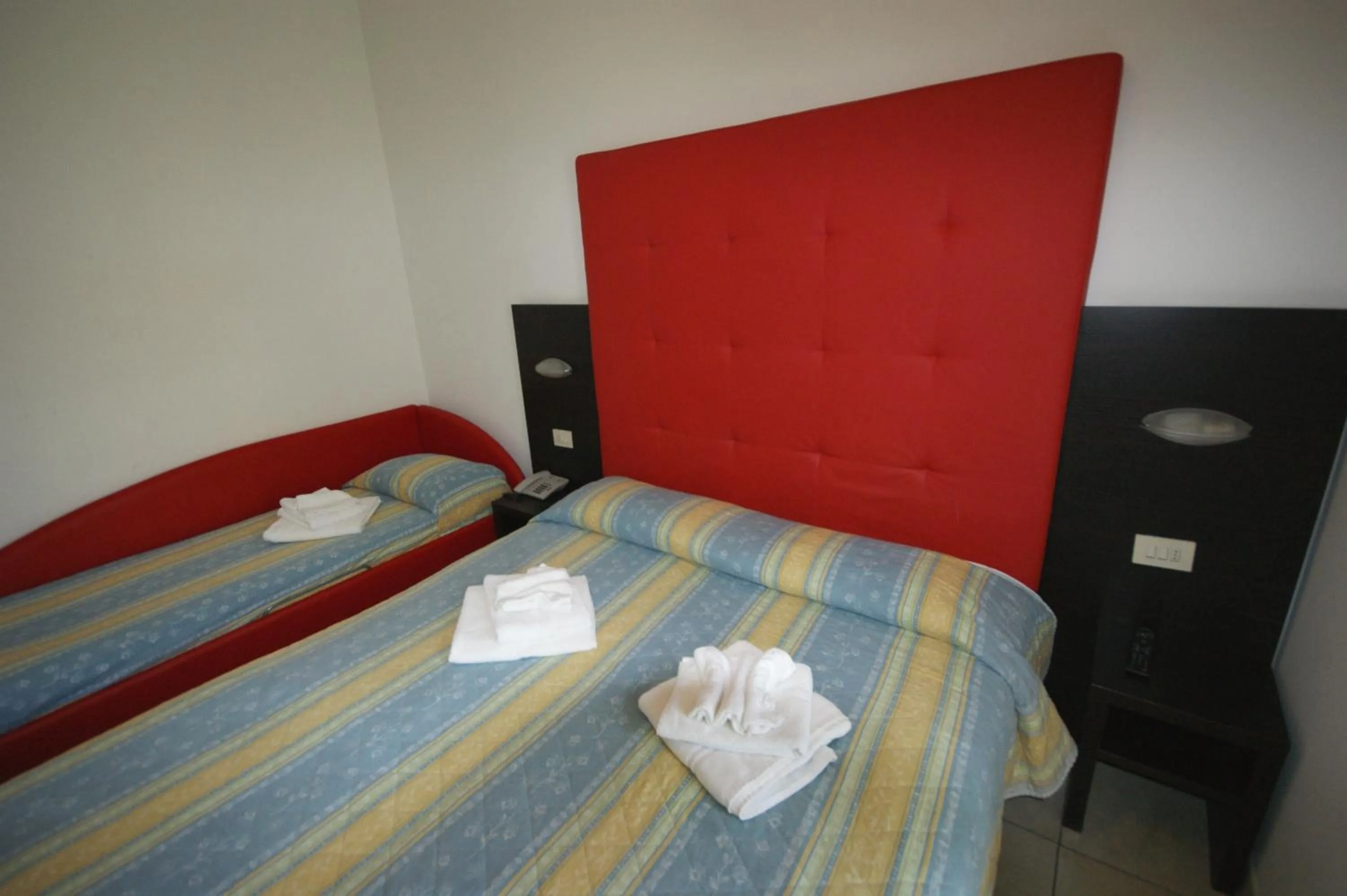 Bed in Hotel Marebello