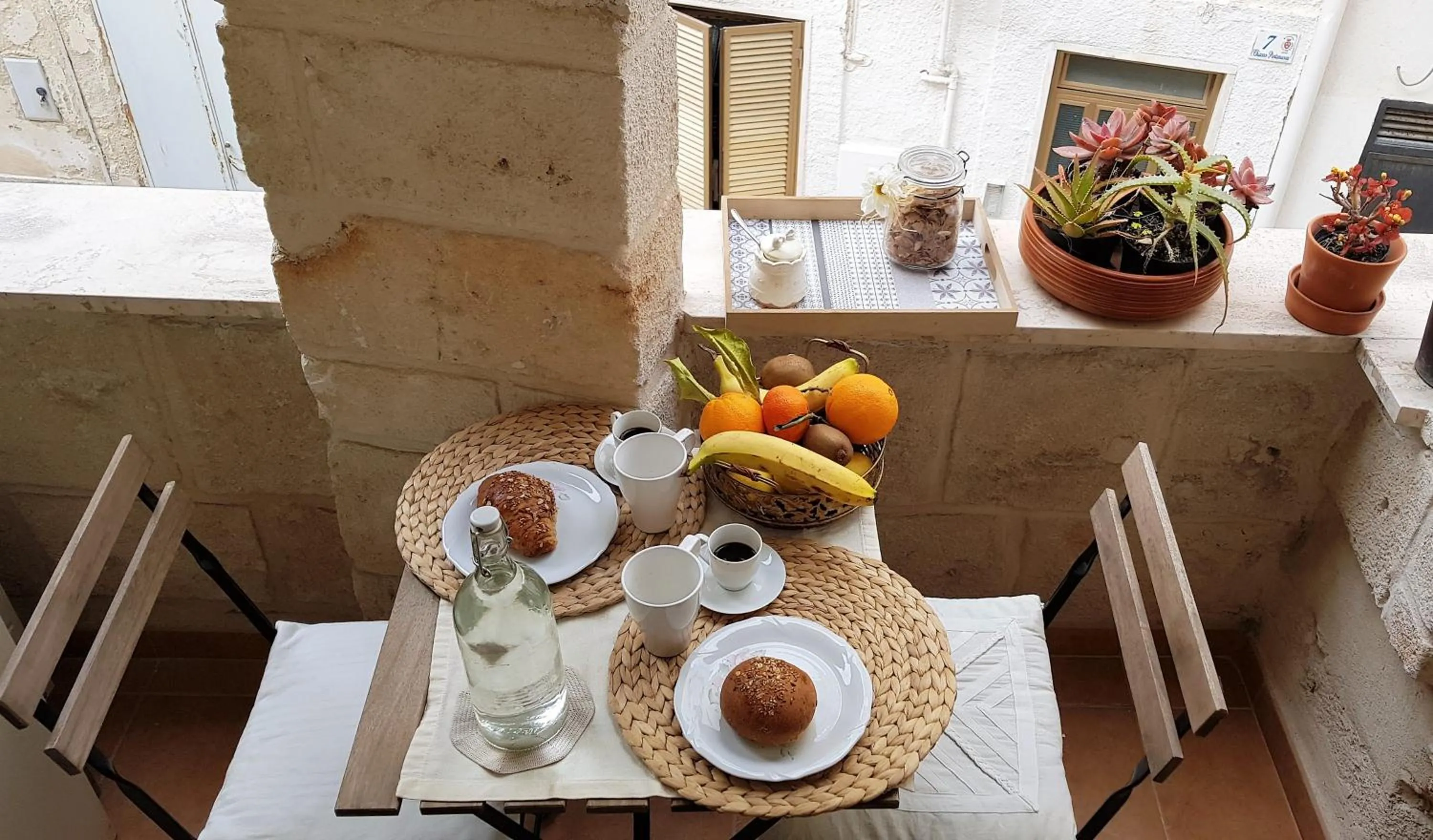 Balcony/Terrace in Sea and Tradition b&b