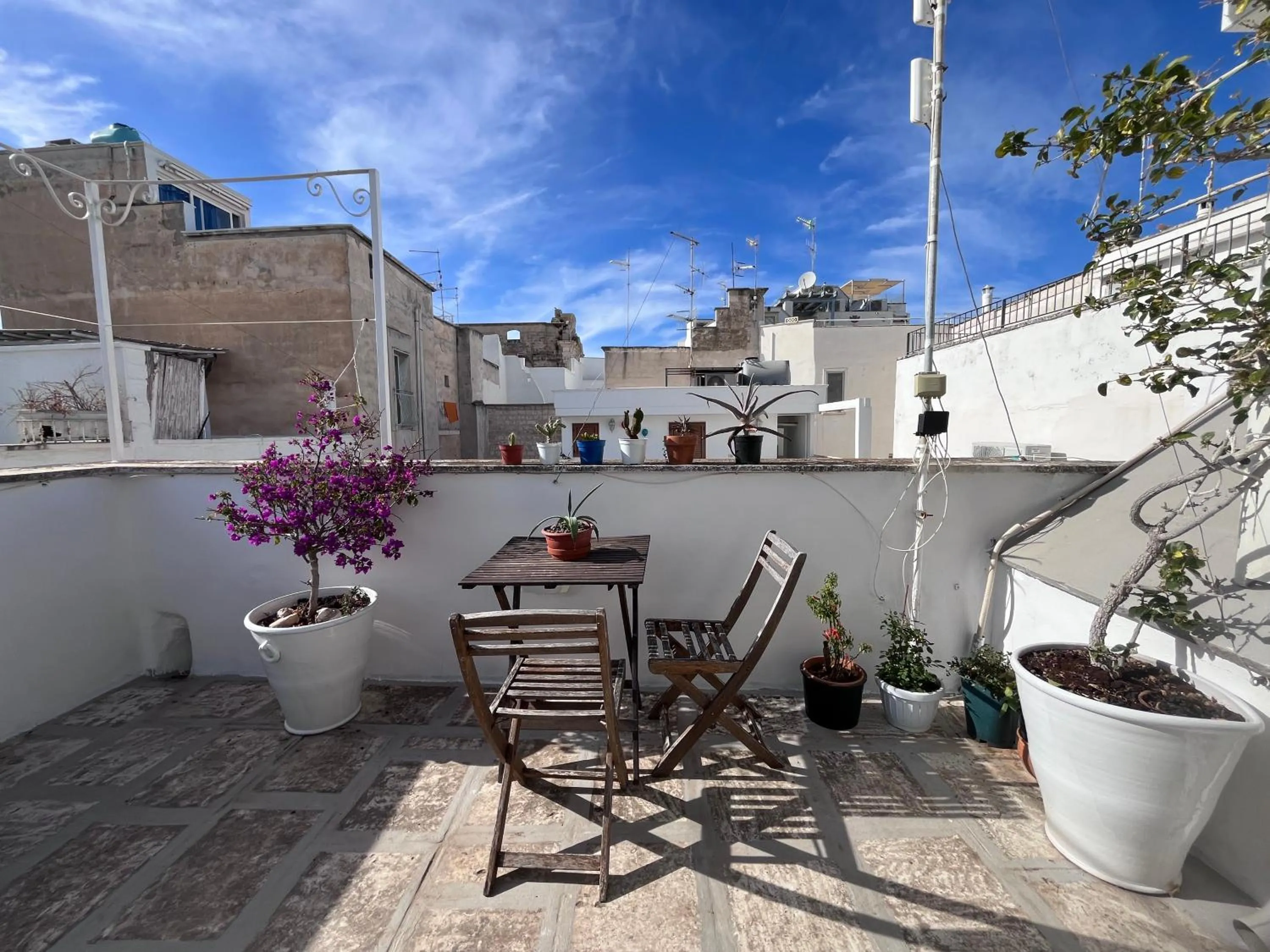 Balcony/Terrace in Sea and Tradition b&b