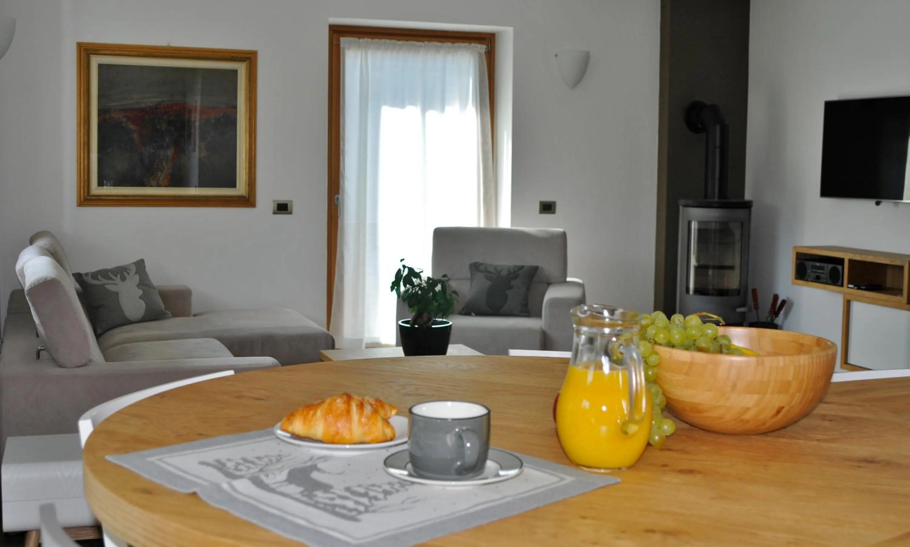 Seating area in La Casa di Armando
