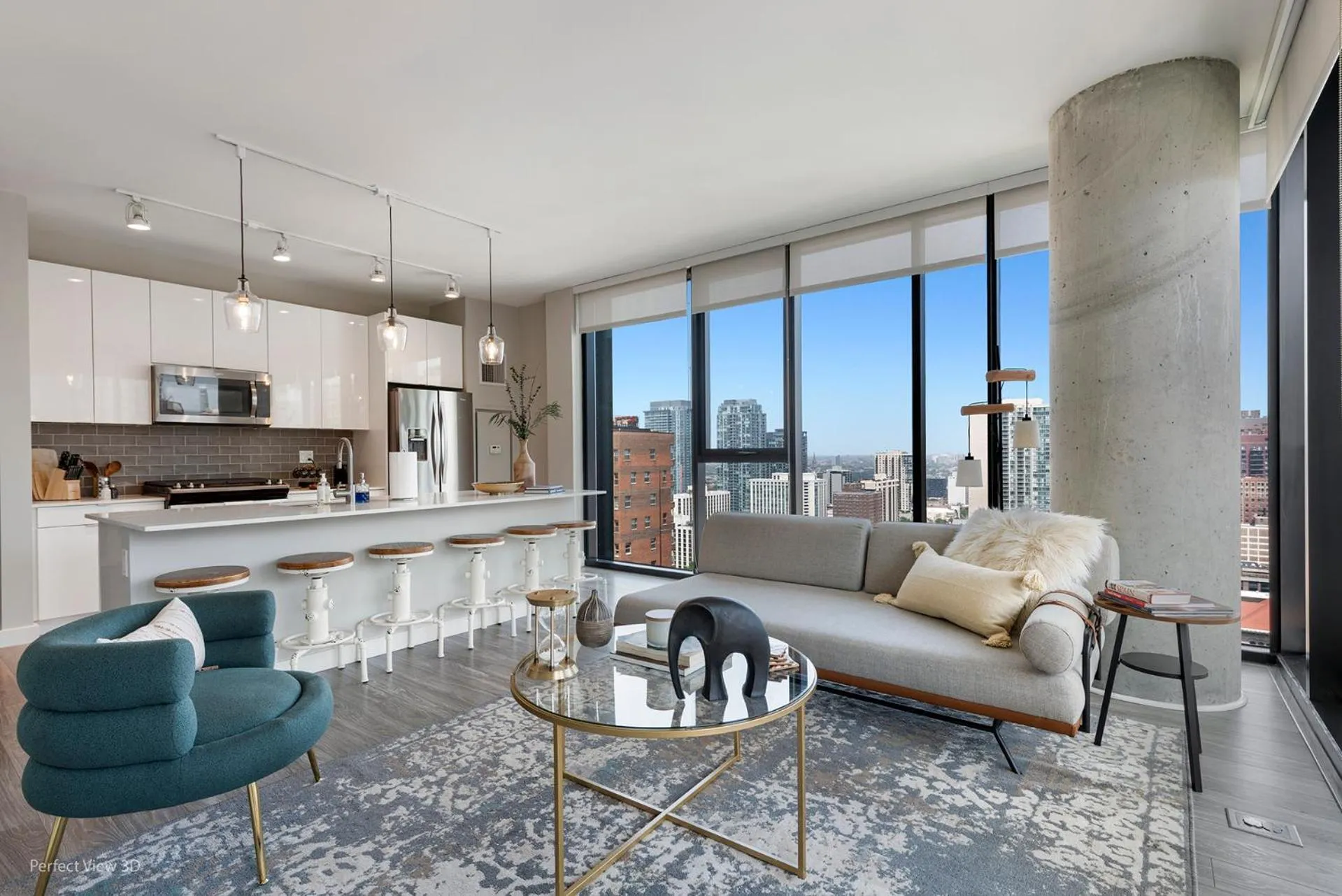 Living room in Aurelien Spacious Apartments in the Heart of Gold Coast