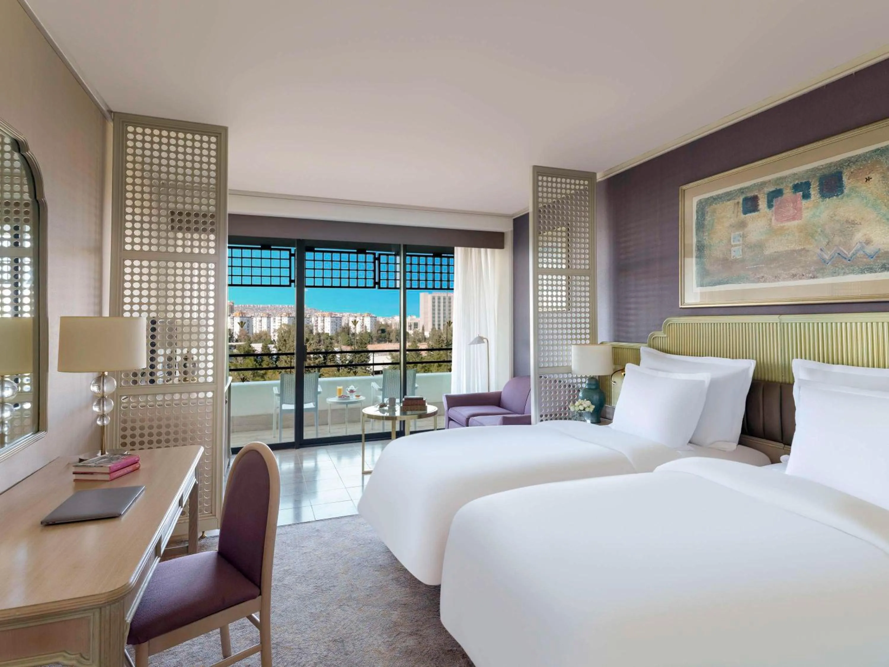 Bedroom, Bed in Rixos Downtown Antalya - The Land Of Legends Access