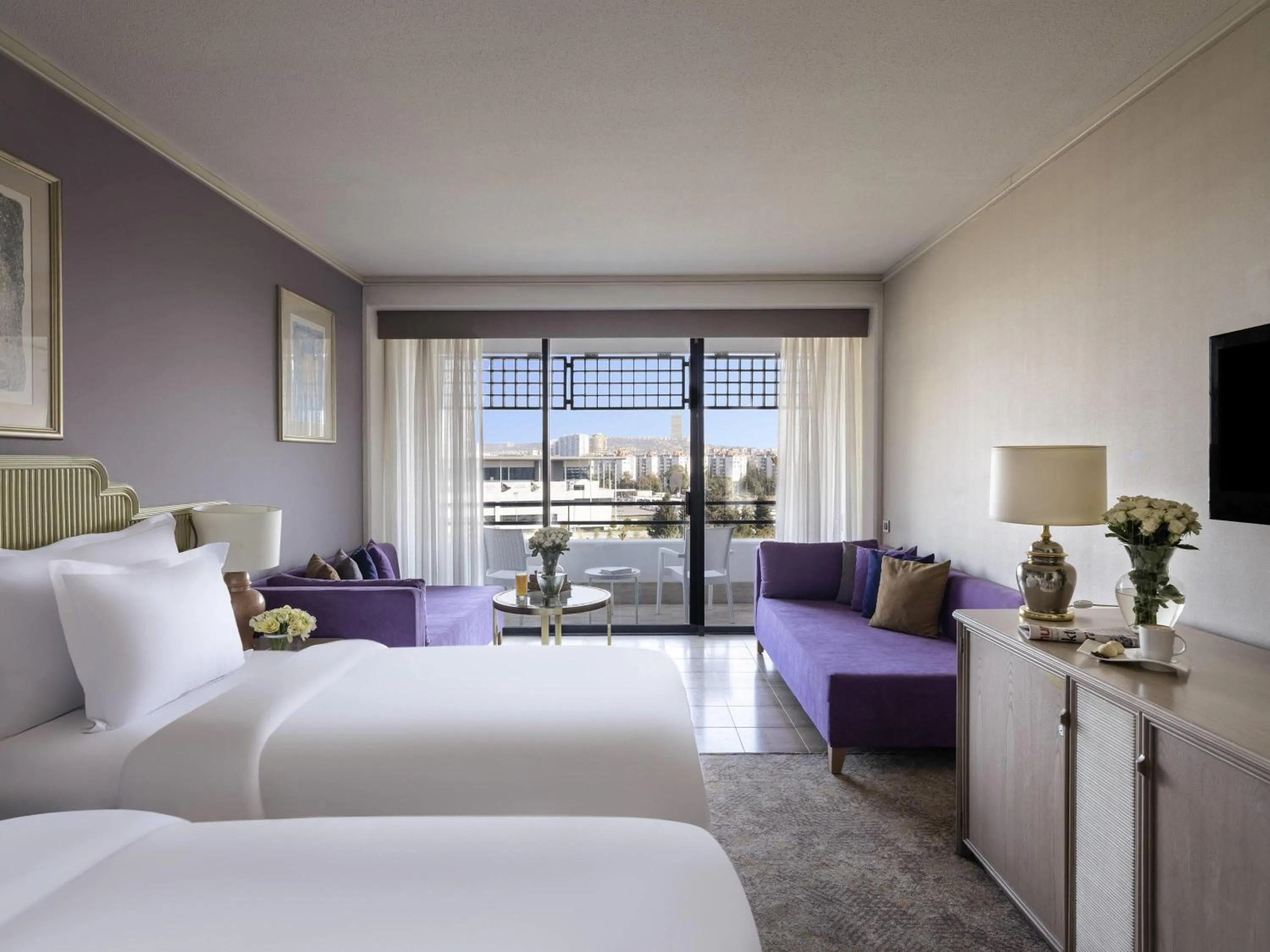 Bedroom, Bed in Rixos Downtown Antalya - The Land Of Legends Access