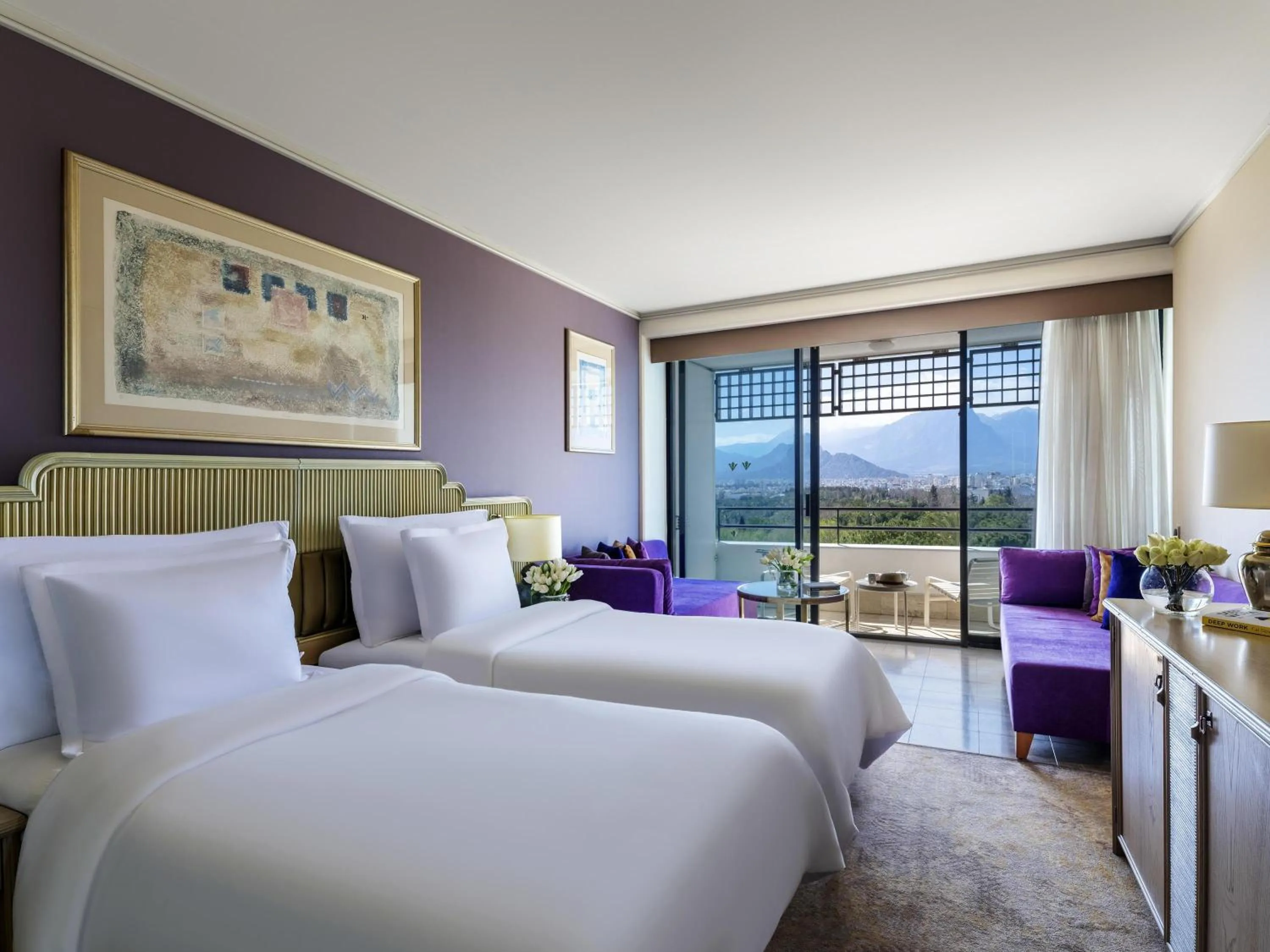 Bedroom, Bed in Rixos Downtown Antalya - The Land Of Legends Access