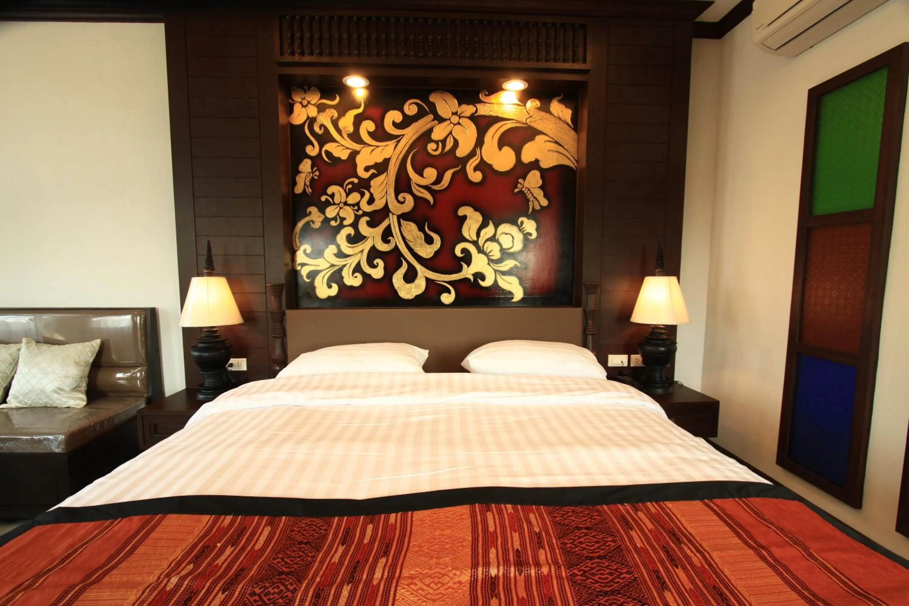 Bed in Baan Ratchiangsaen