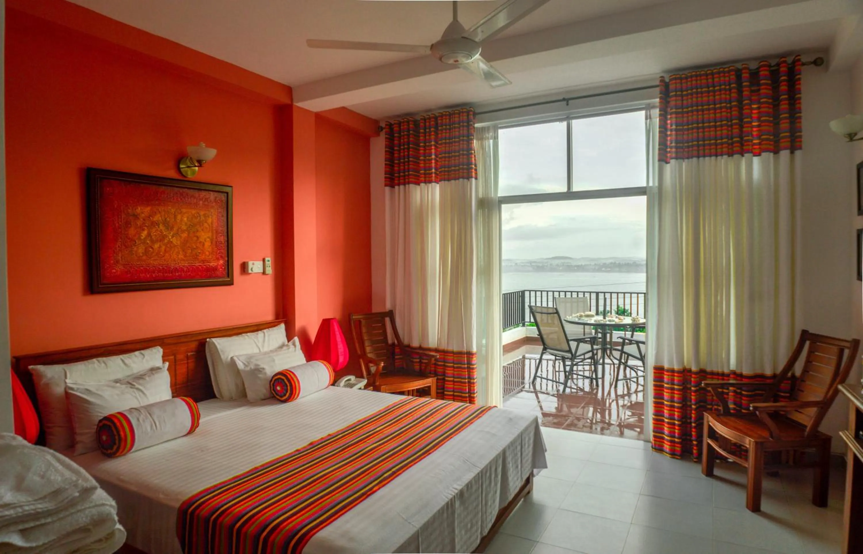 Bedroom, Bed in Villa Baywatch, Rumassala