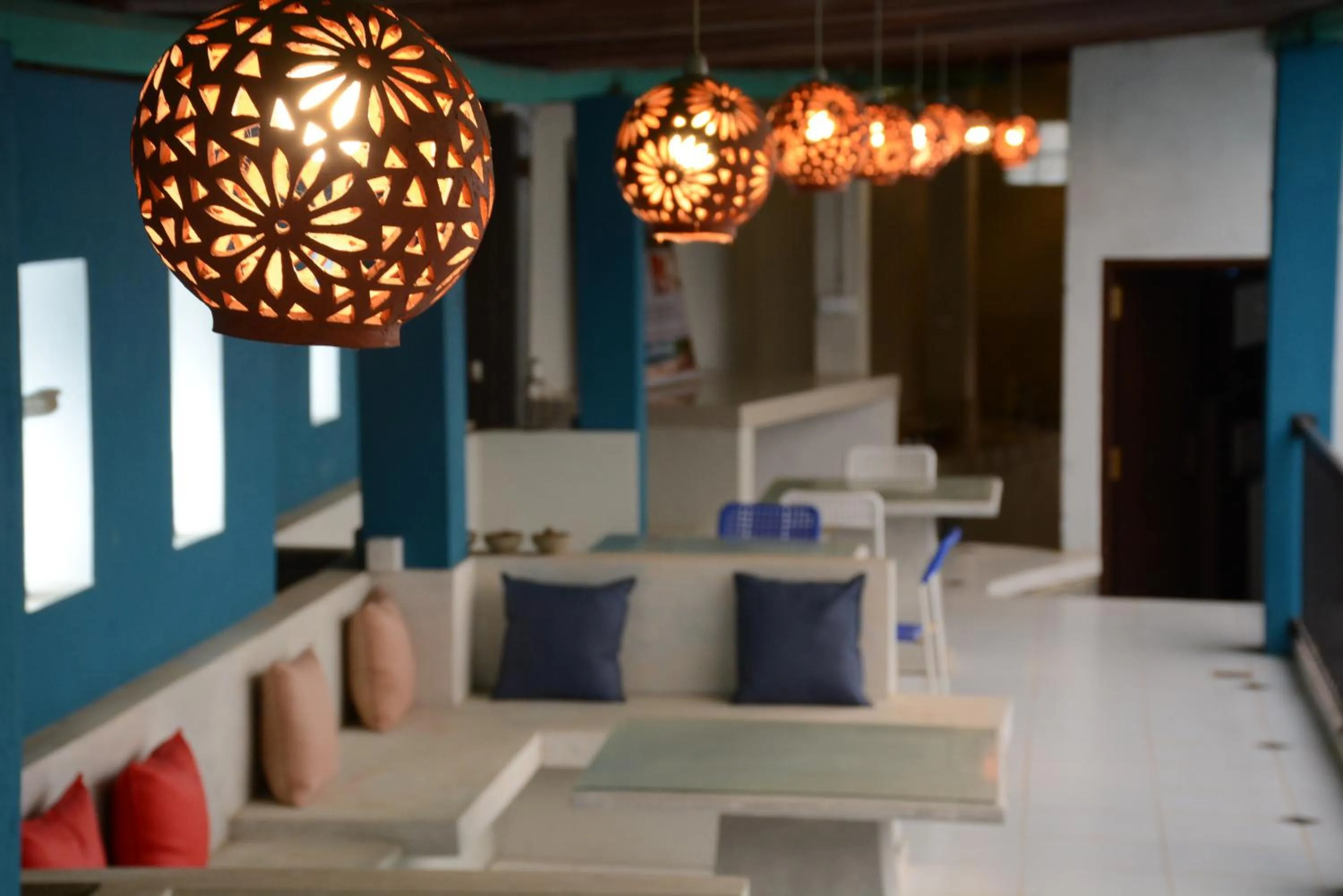 Balcony/Terrace in Villa Baywatch, Rumassala