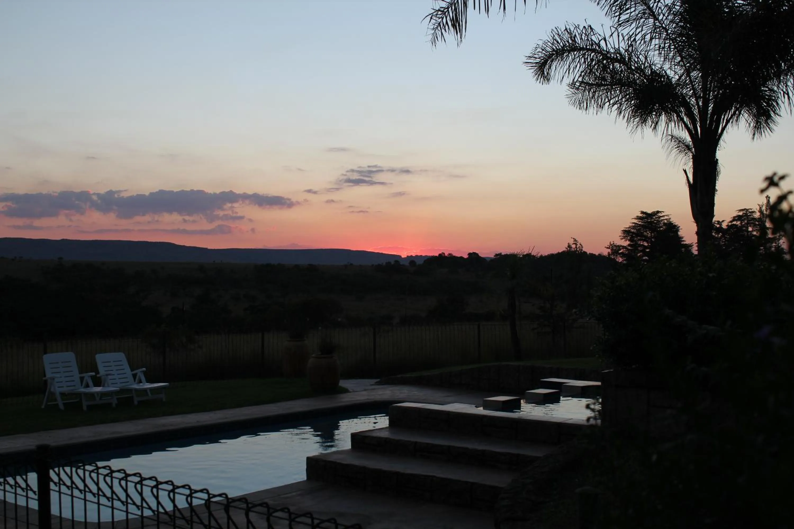 Garden view in Country Park Guest House - Muldersdrift
