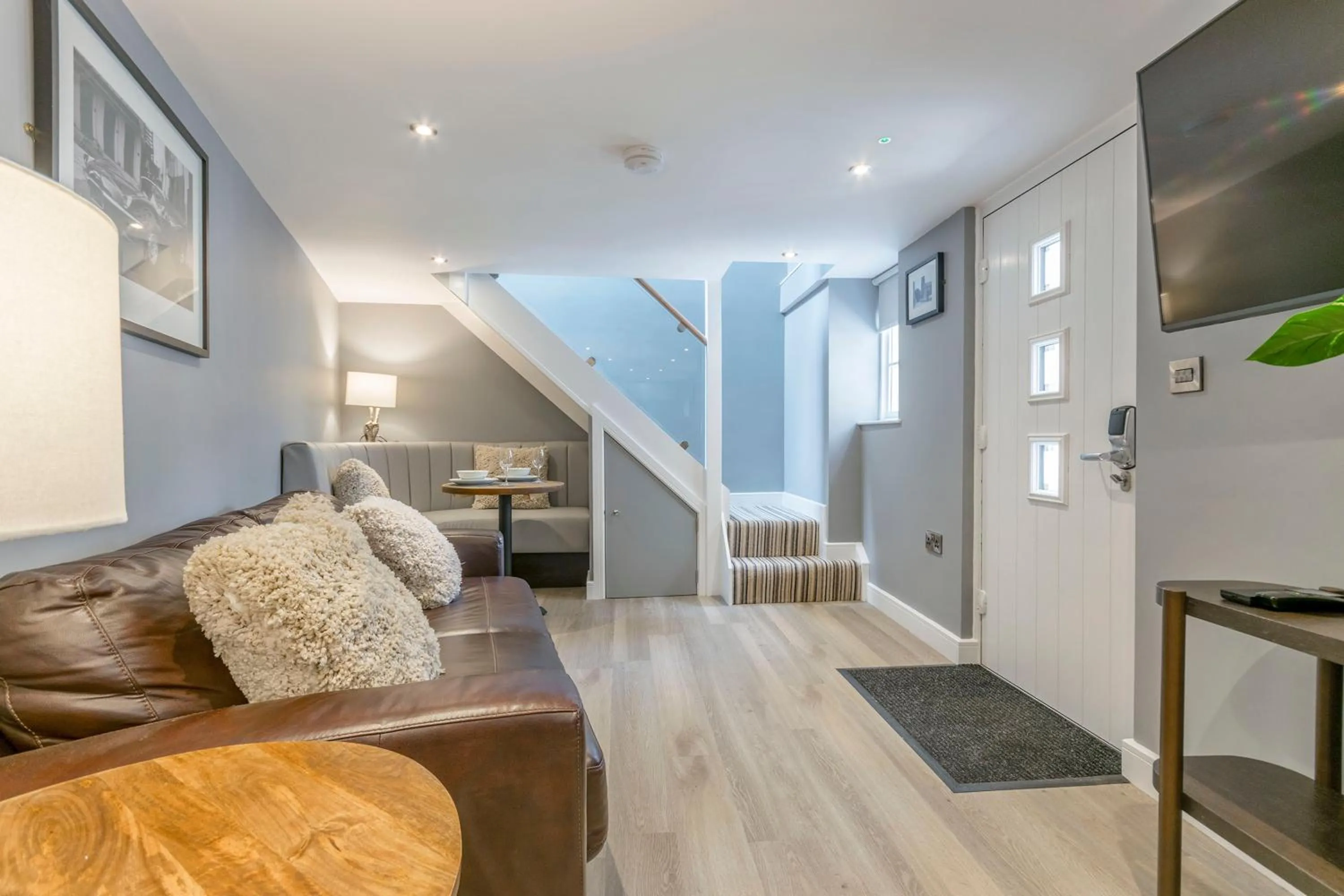 Living room in The Old School Room - The Lace Market