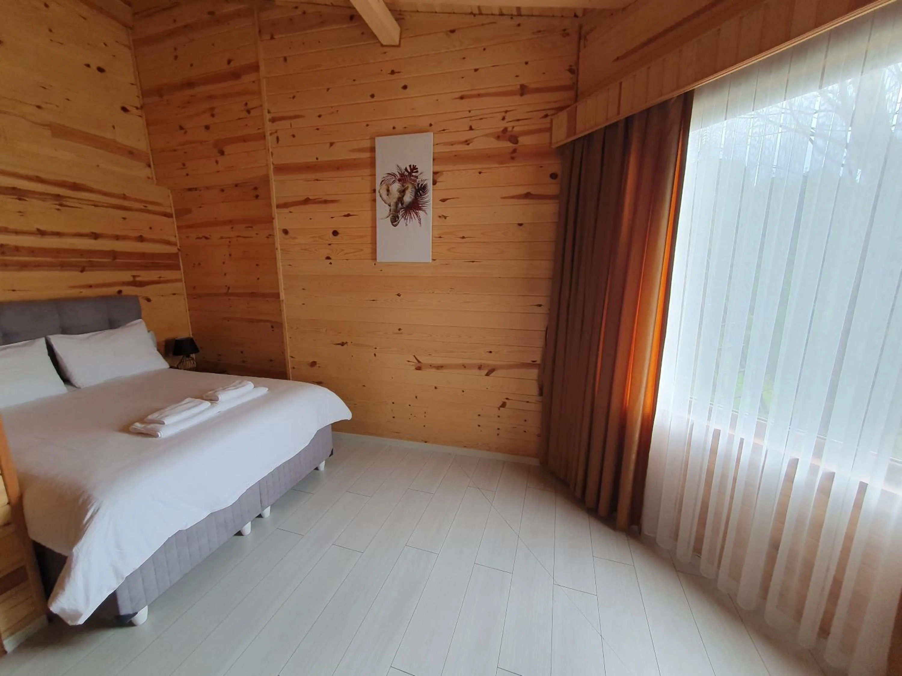 Bed in Sarı Köşk Hotel