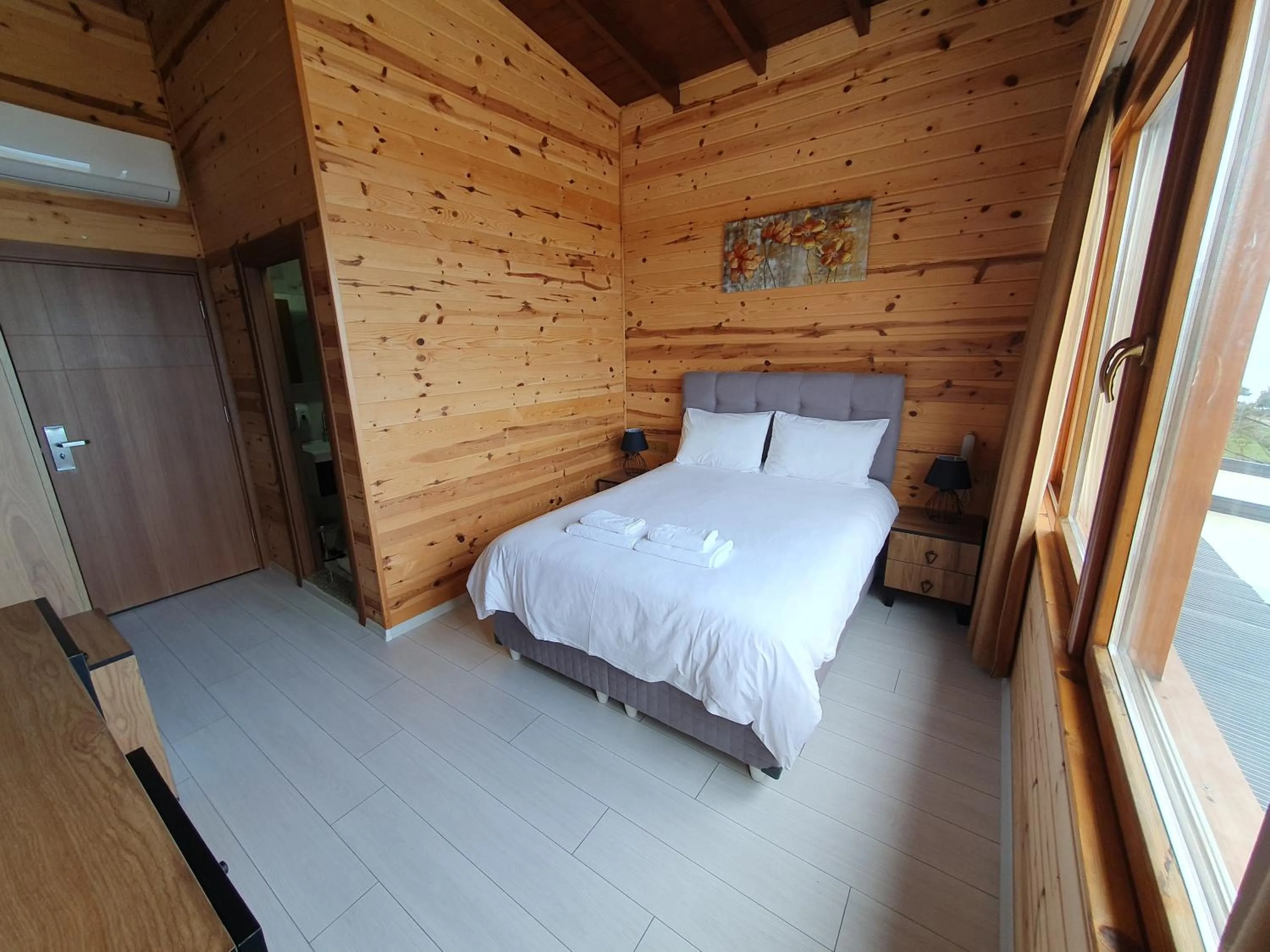 Bed in Sarı Köşk Hotel