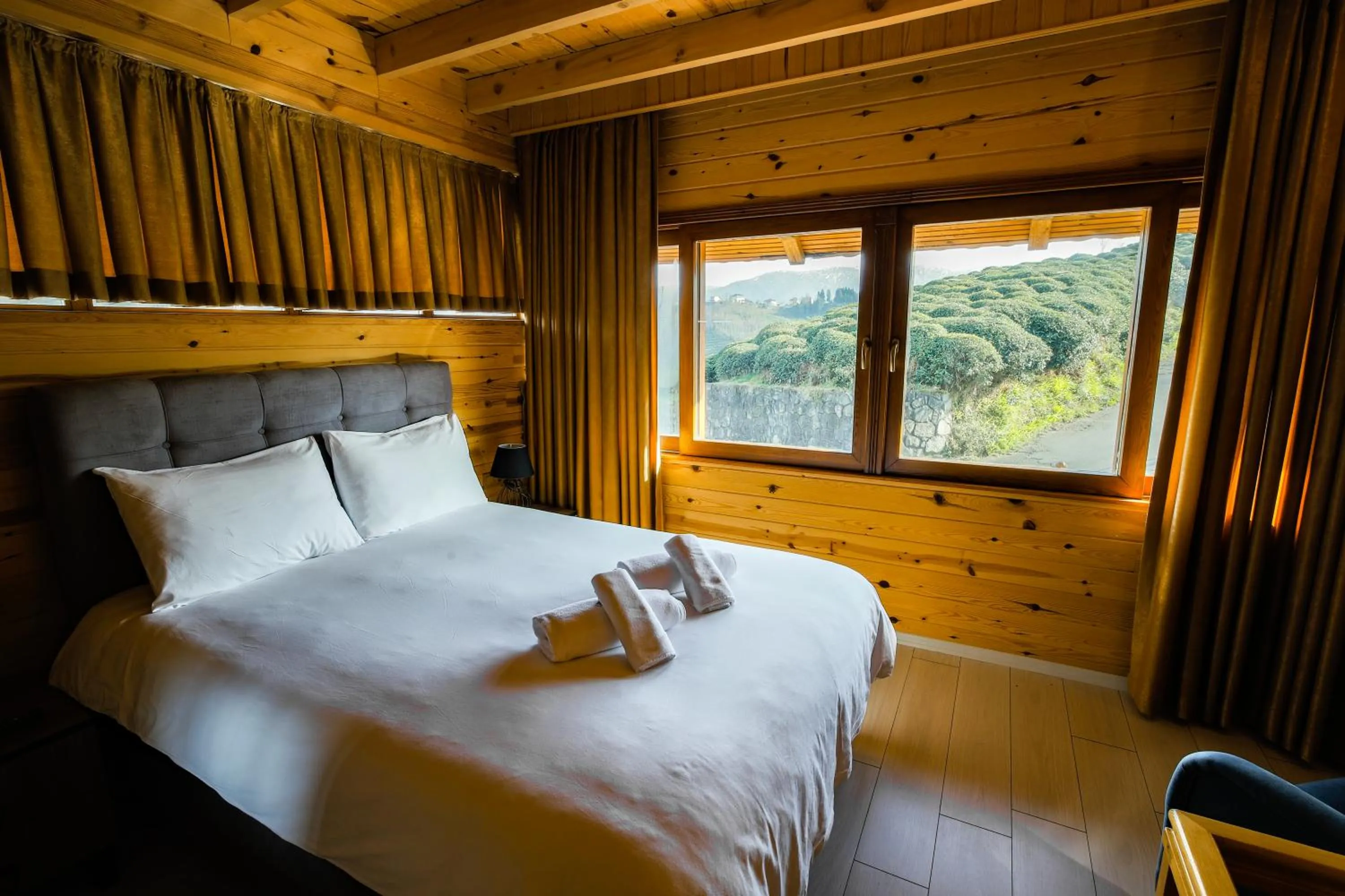 Bed in Sarı Köşk Hotel