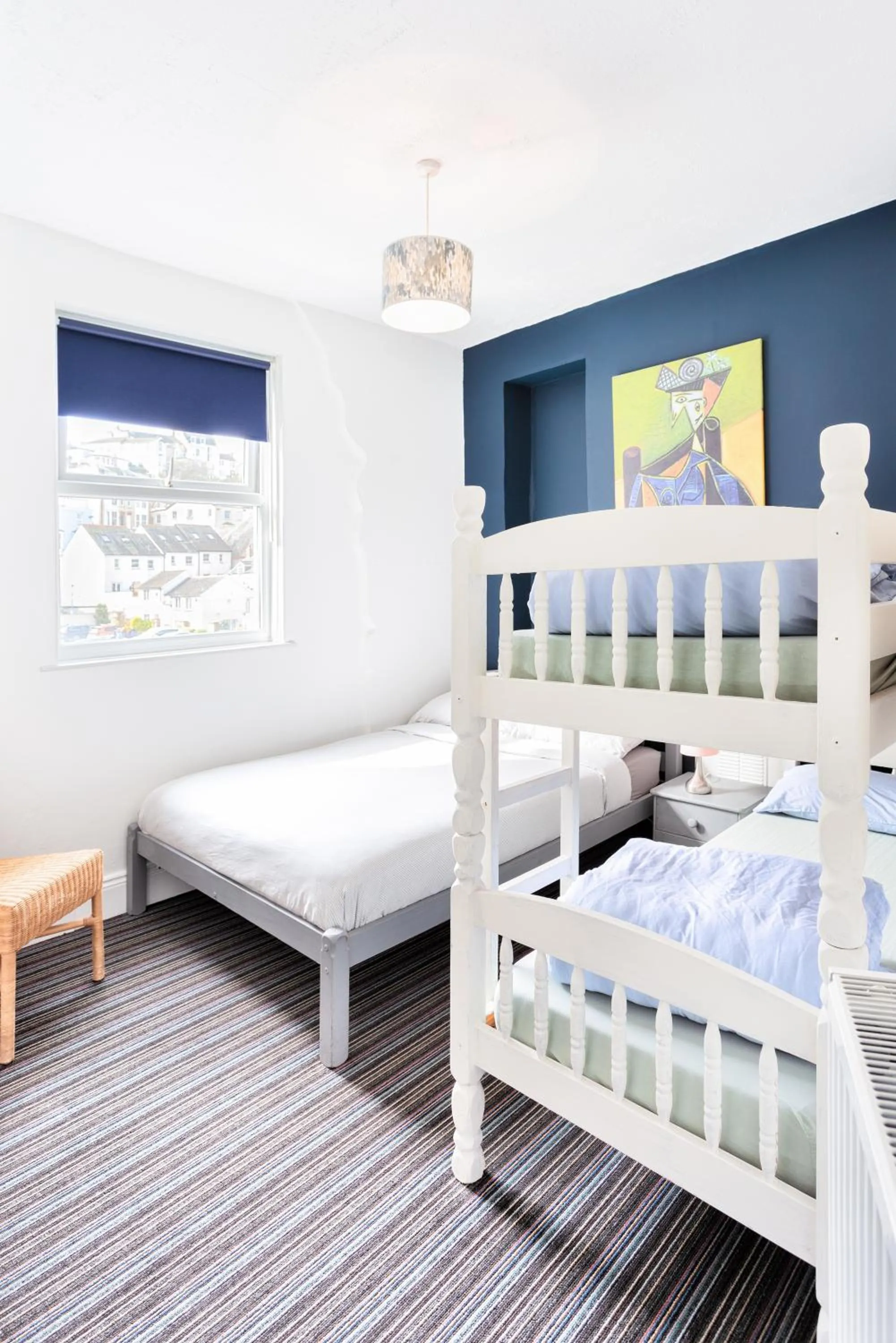 Bathroom, Bed in Ocean Backpackers self-catering hostel
