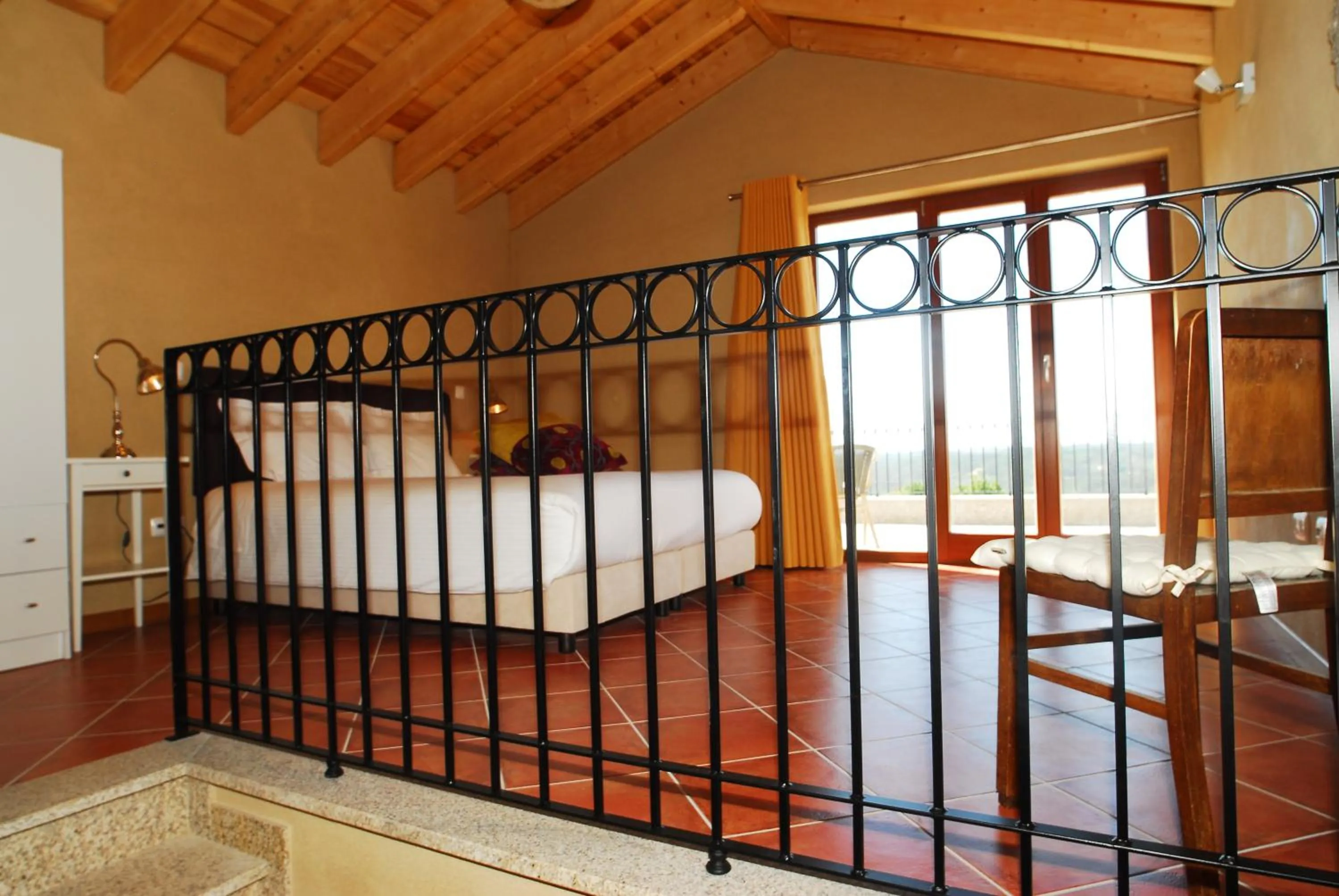 Decorative detail, Bed in Quinta Vale Porcacho