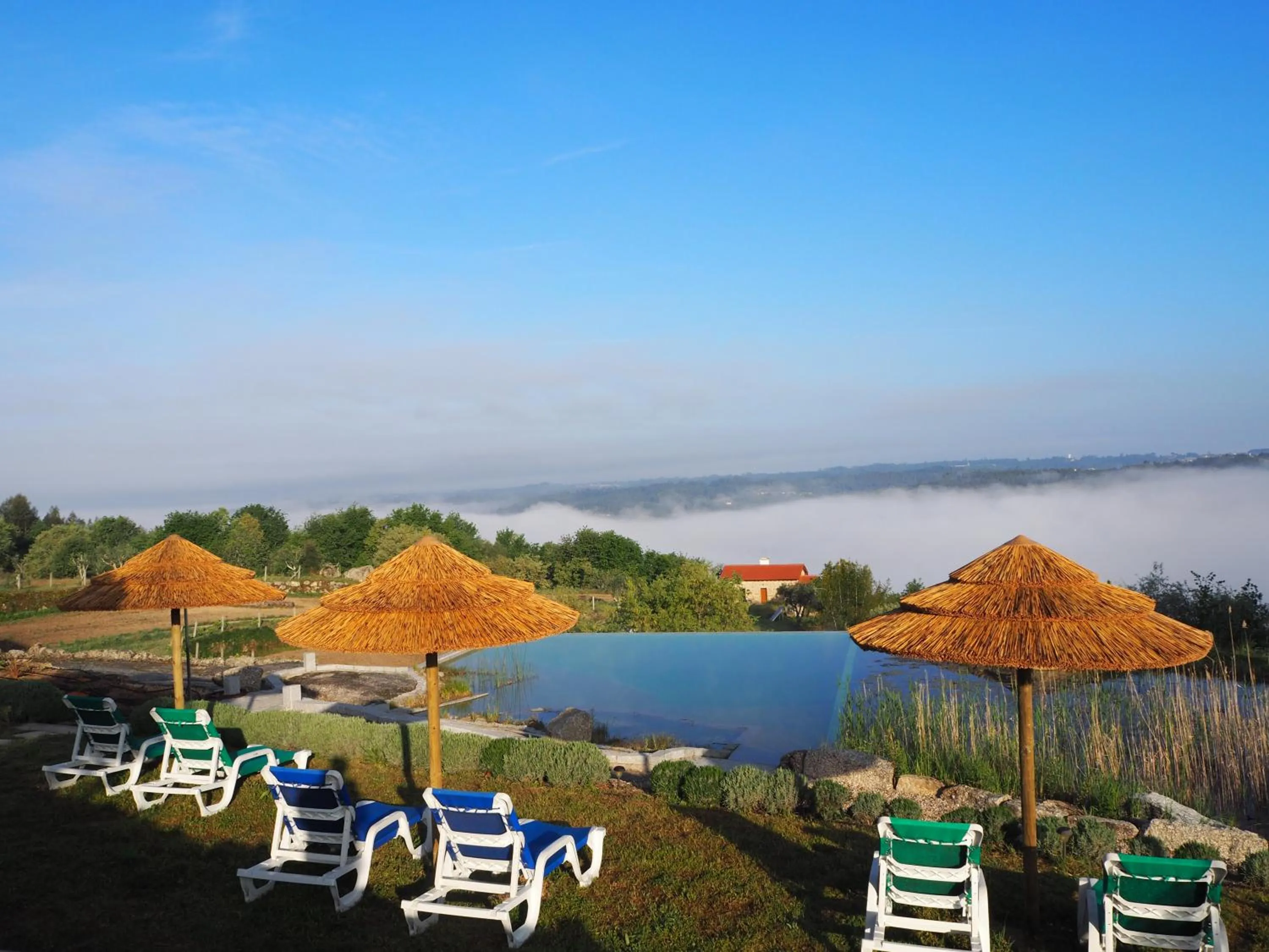 Pool view in Quinta Vale Porcacho