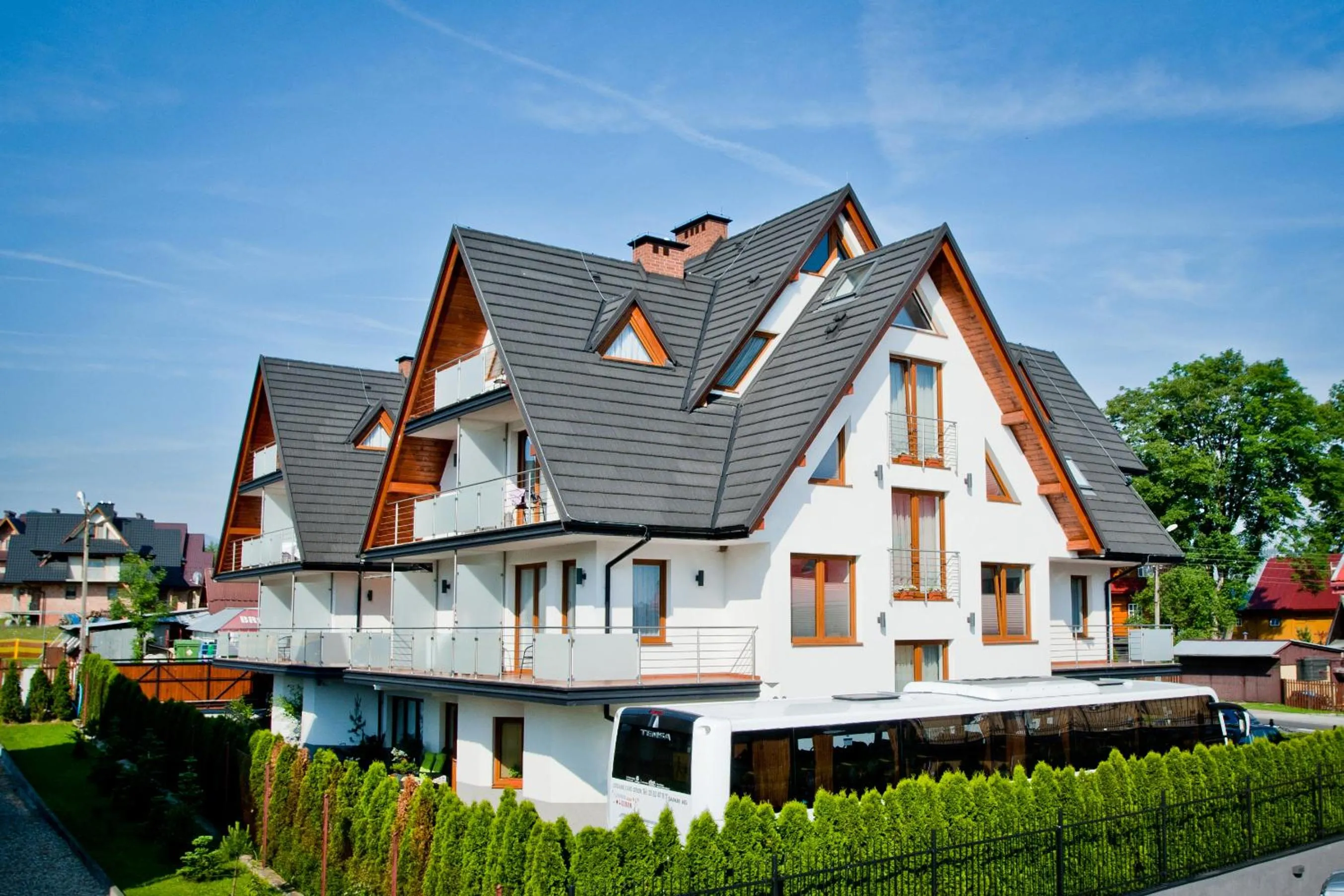 Property building in Apartamenty Rubin