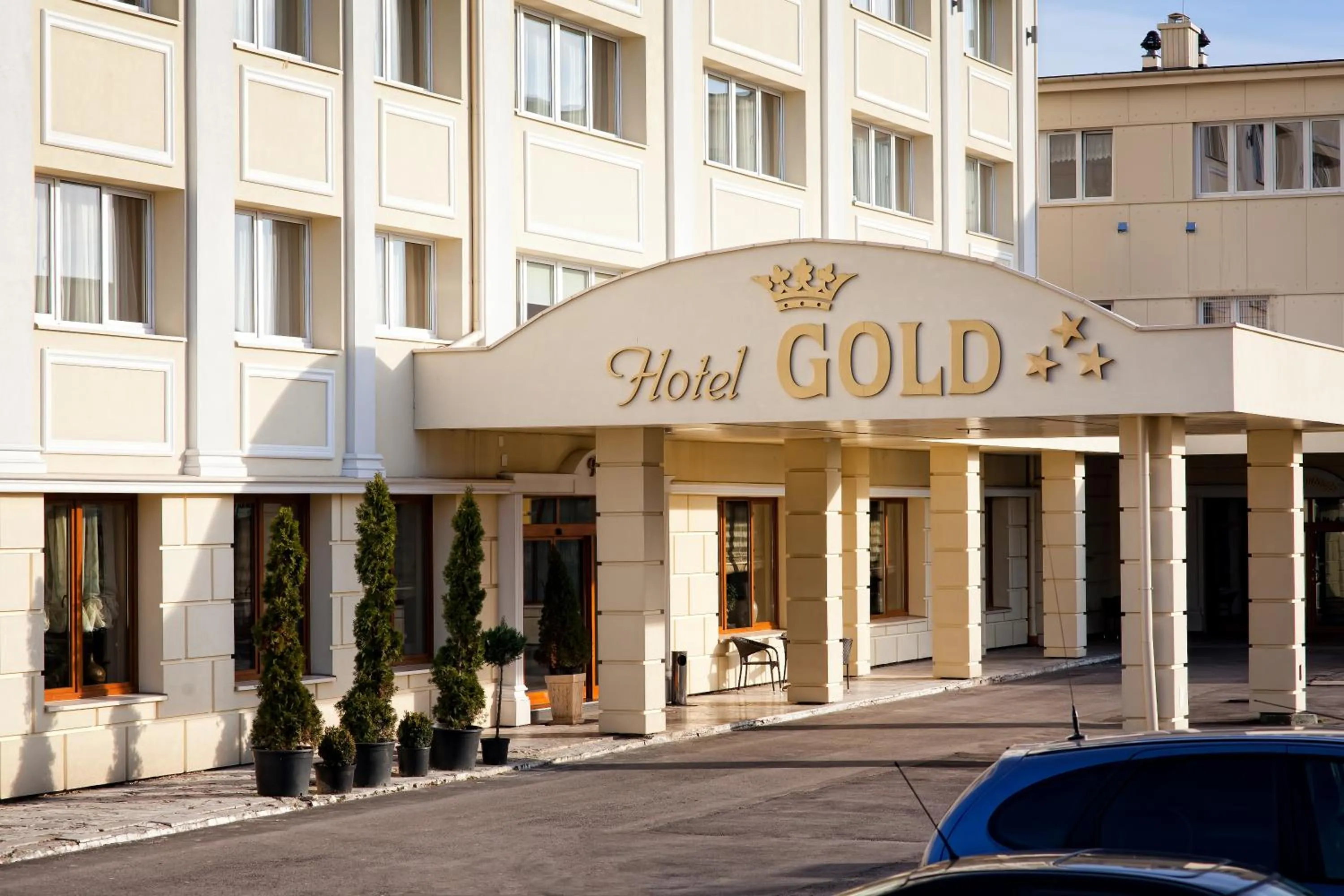 Facade/entrance in Hotel Gold