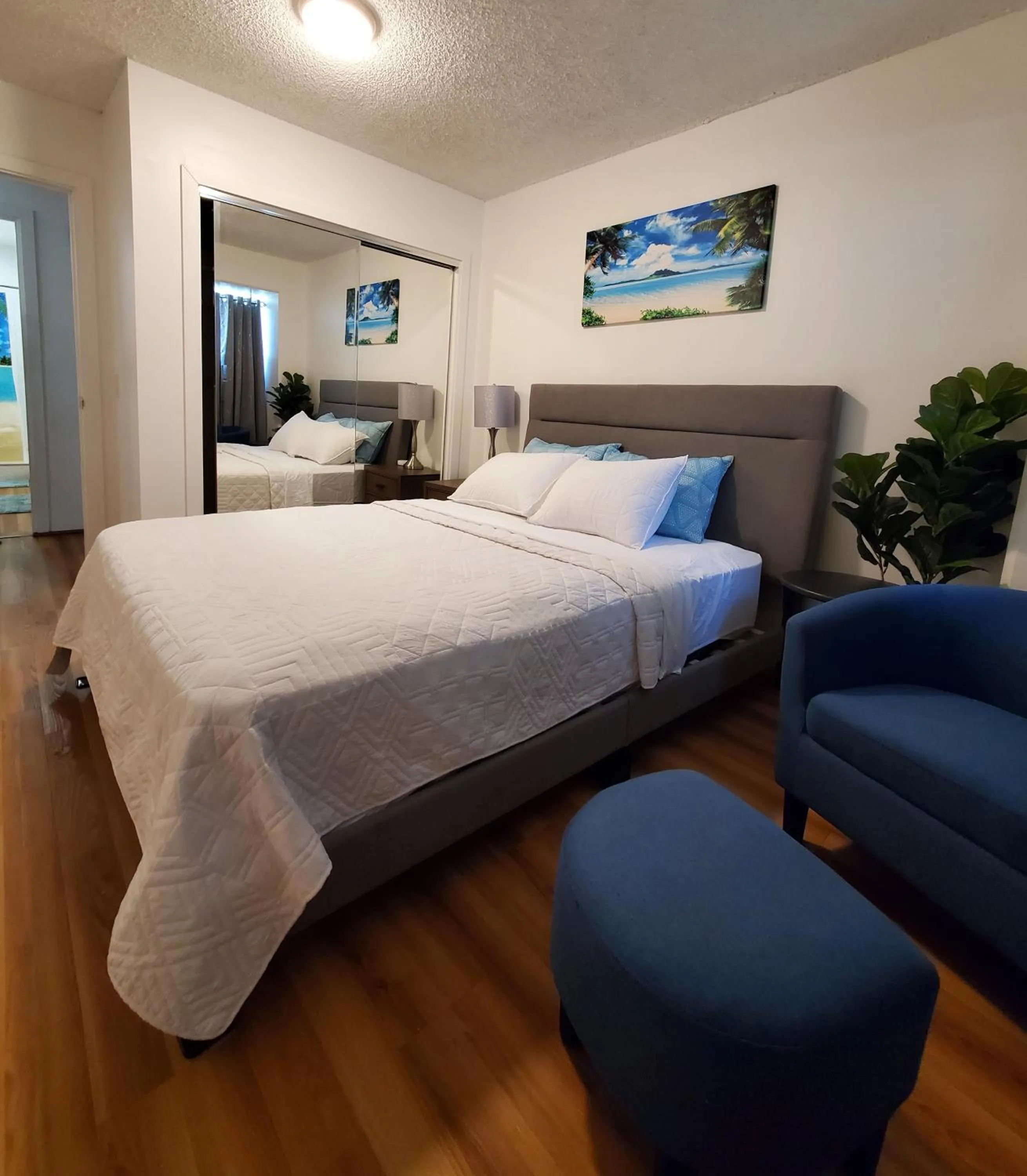 Bedroom, Bed in Cozy 2beds,2baths, free parking at Waikiki Beach