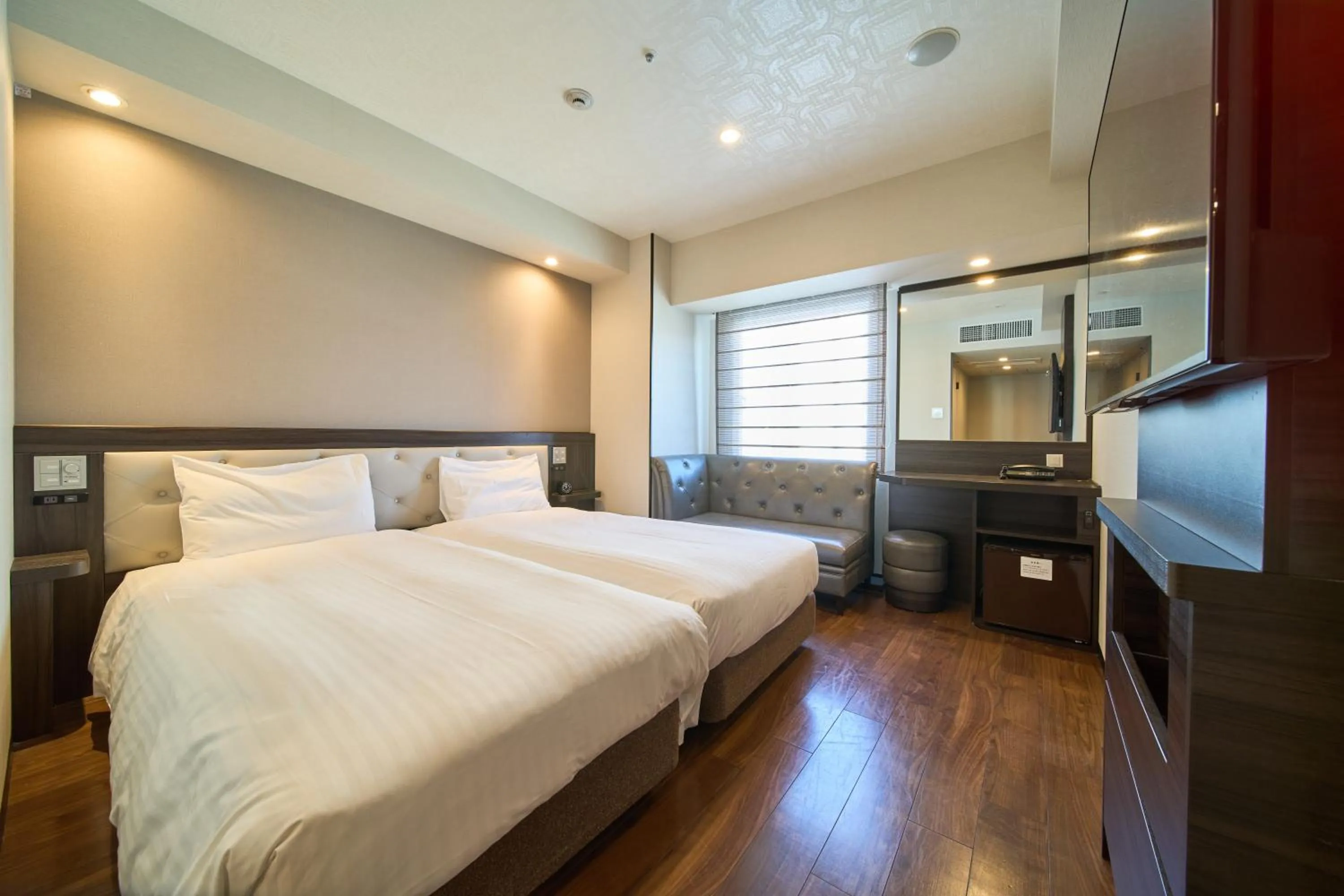 Photo of the whole room, Bed in Via Inn Umeda