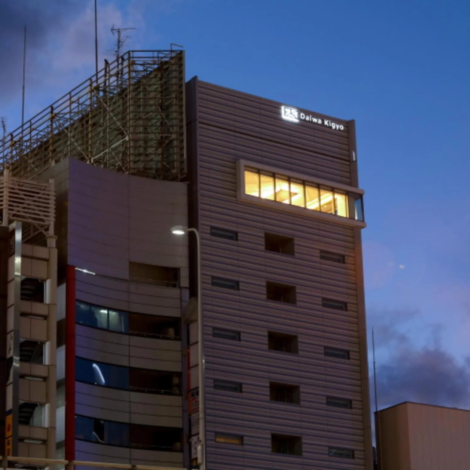 Property building in Via Inn Umeda