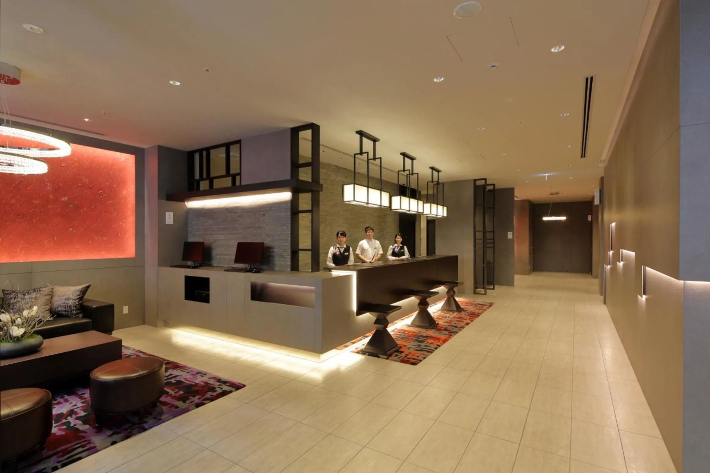 Lobby or reception in Via Inn Umeda