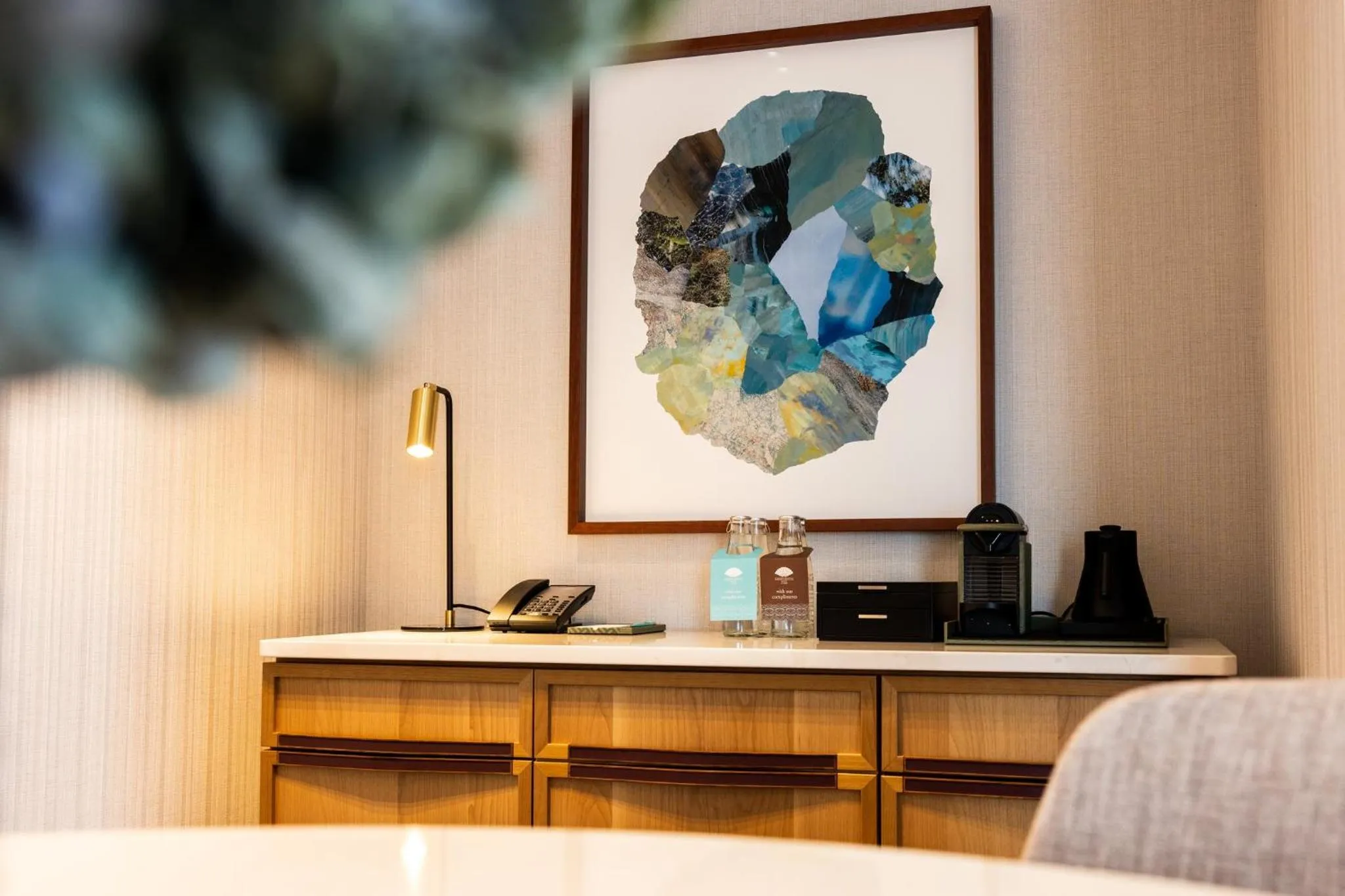 Photo of the whole room, Bed in Mandarin Oriental Palace, Luzern