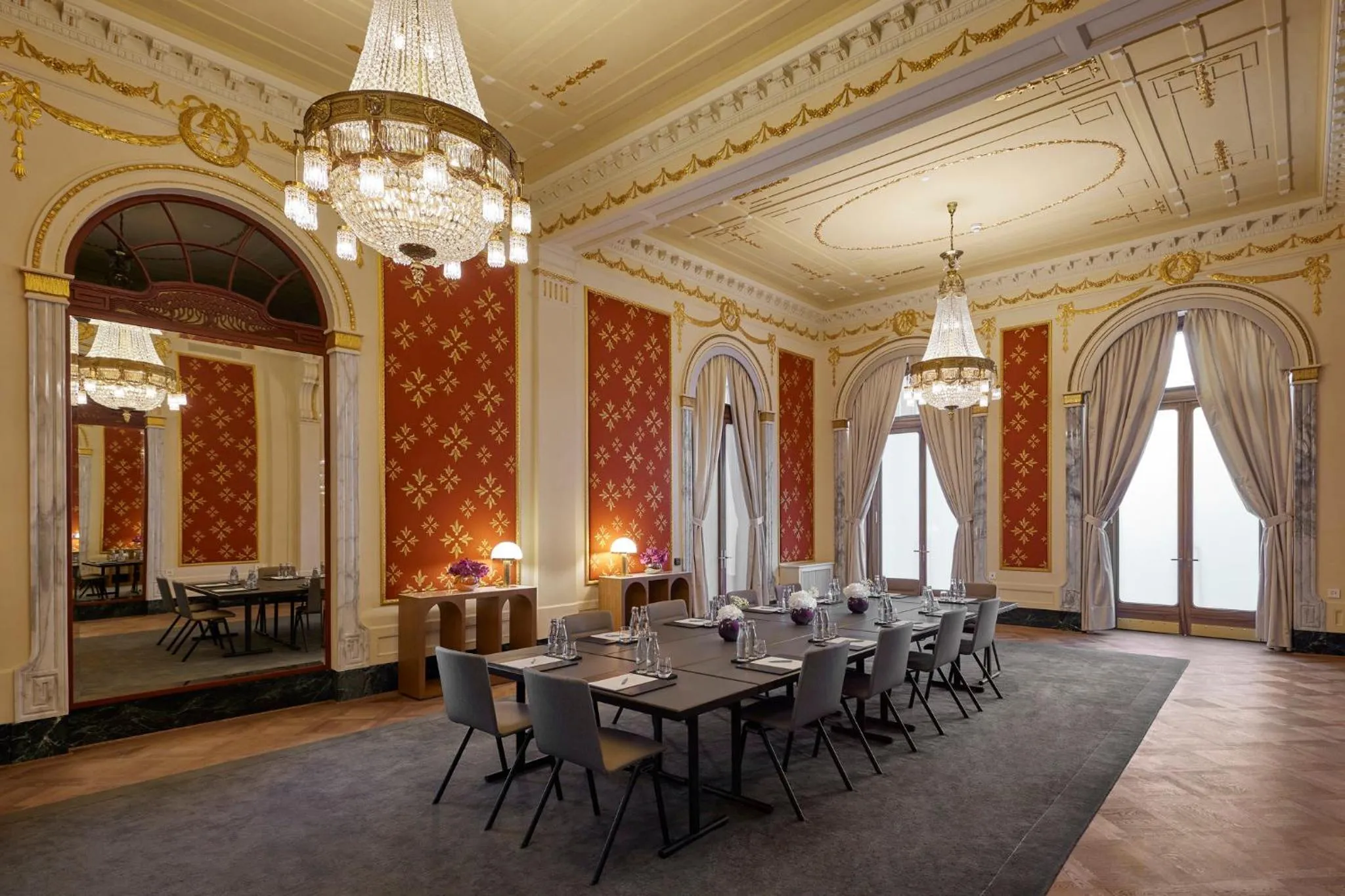 Meeting/conference room in Mandarin Oriental Palace, Luzern