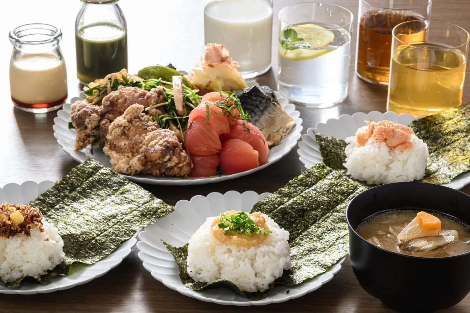 Buffet breakfast in Via Inn Shin Osaka