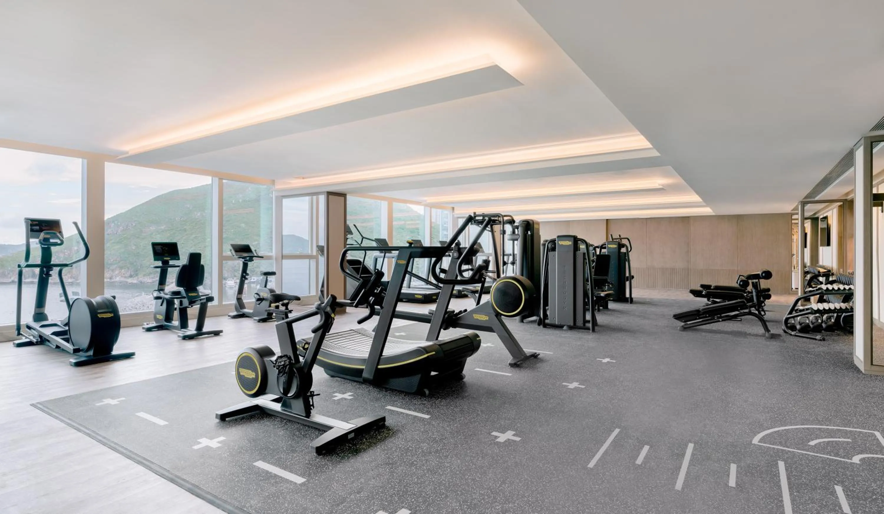 Fitness centre/facilities in The Fullerton Ocean Park Hotel Hong Kong