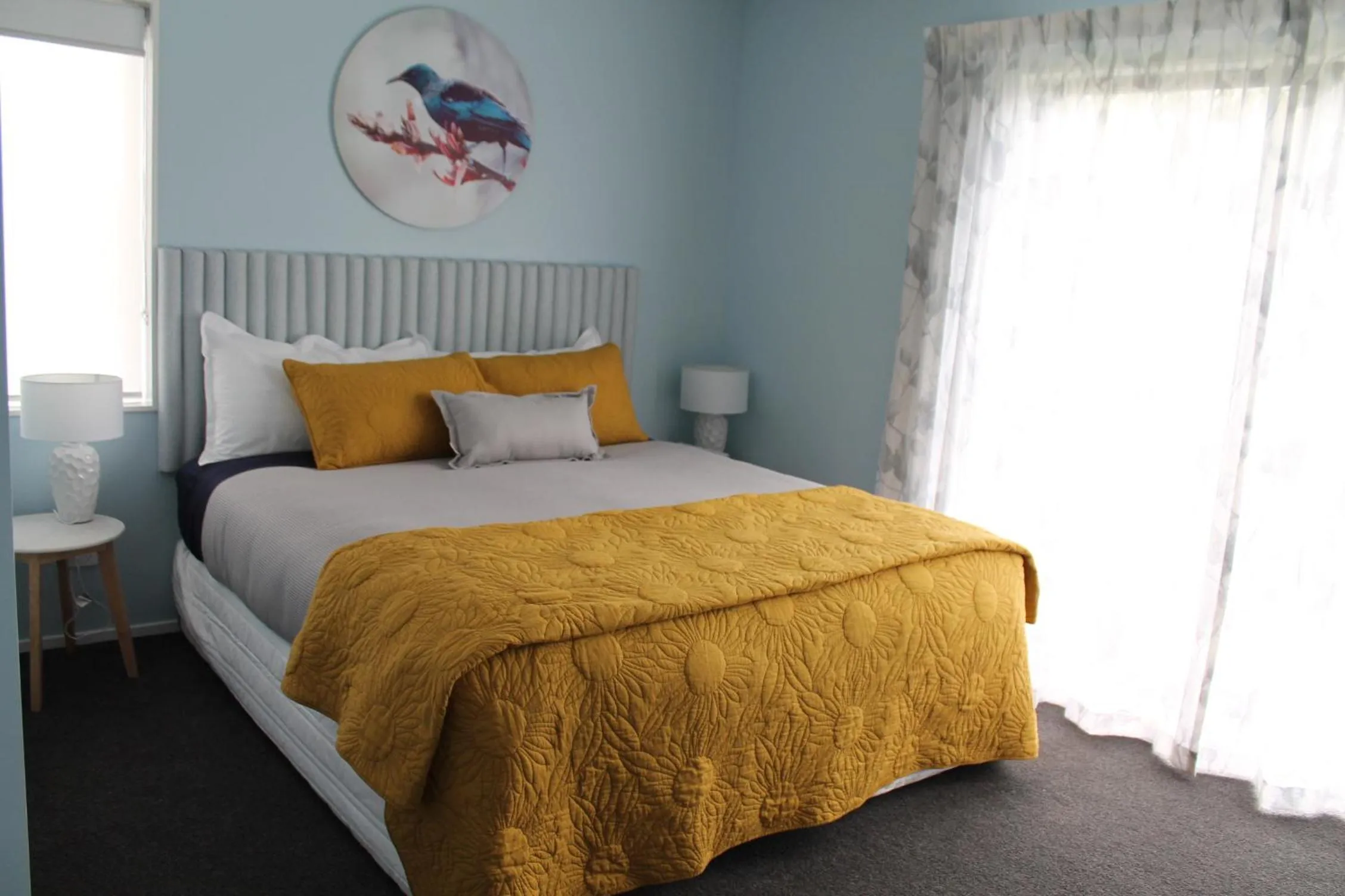 Bedroom, Bed in Marlborough Wine Country B&B