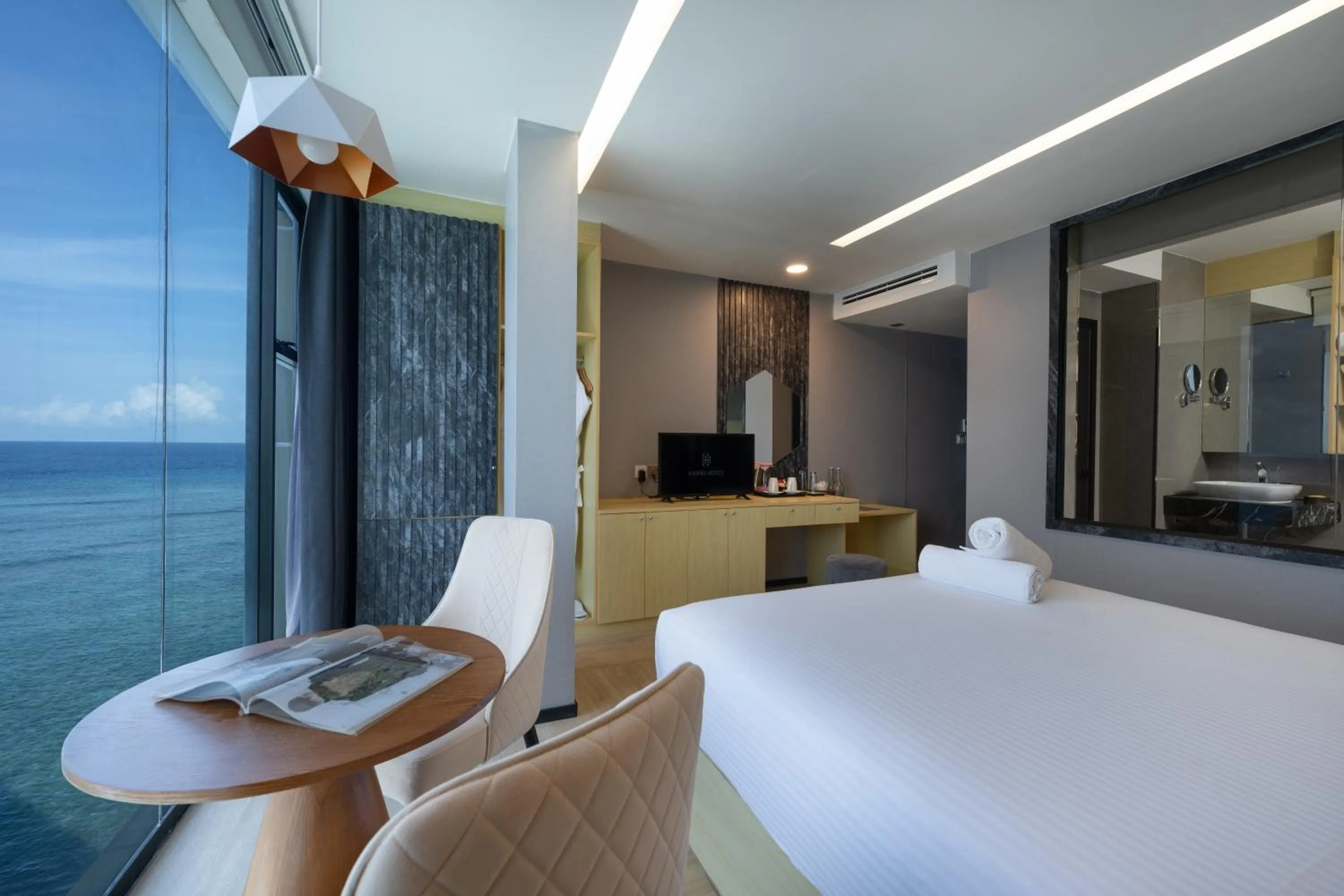 TV and multimedia, Bed in Swarn by Hawks Hotels Kamadhoo Baa Atoll