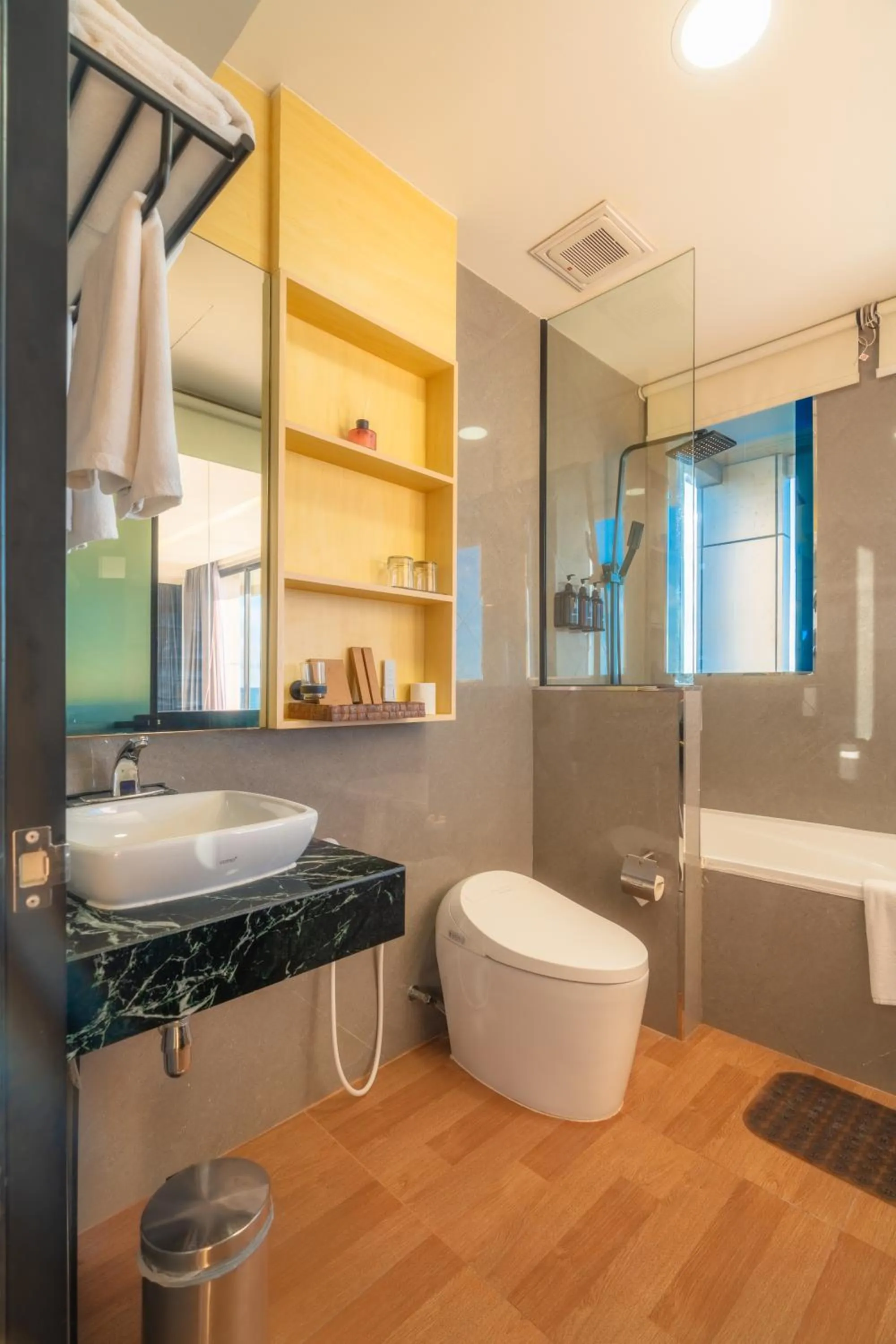 Bathroom in Swarn by Hawks Hotels Kamadhoo Baa Atoll