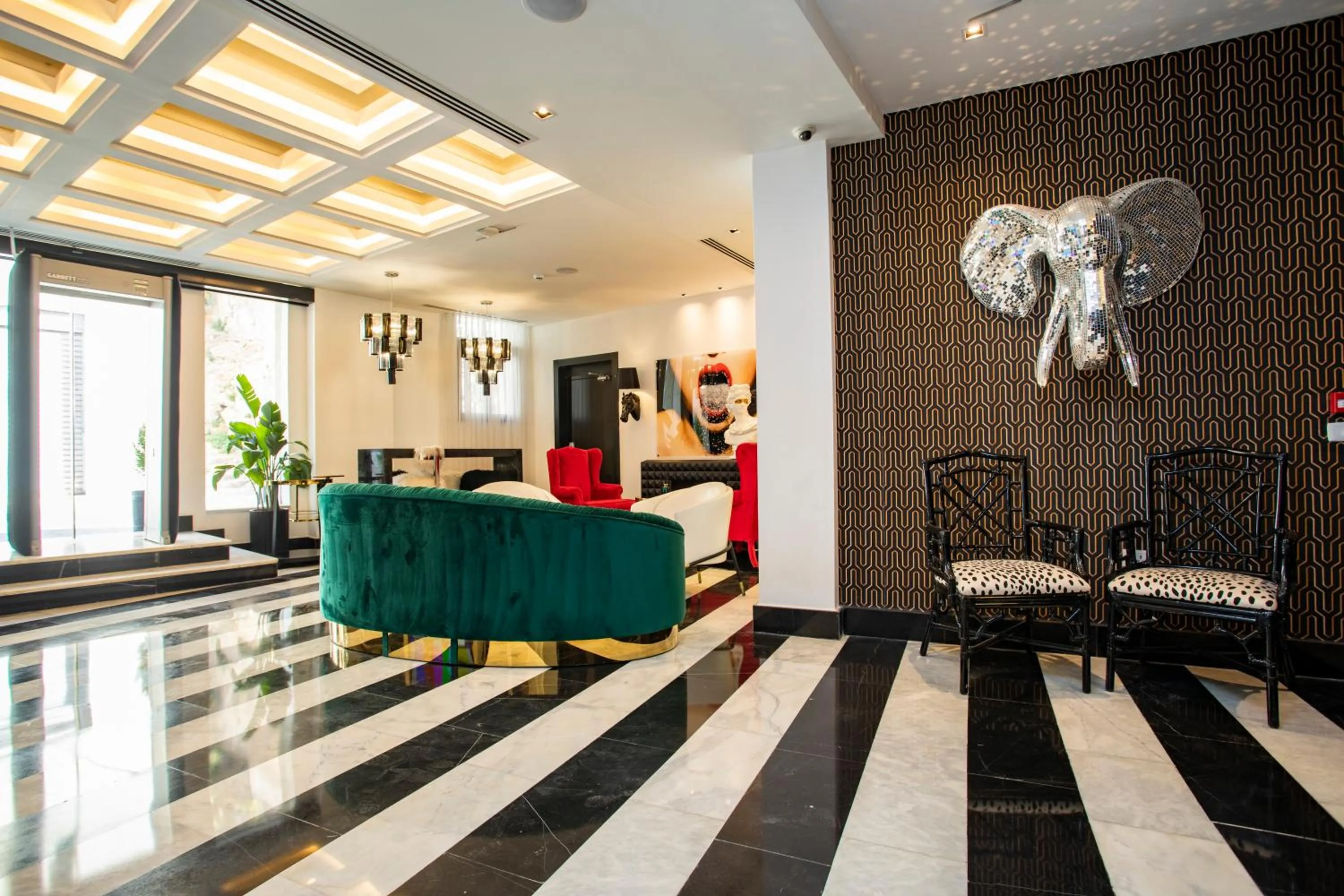 Lobby or reception in Hotel Philosophy