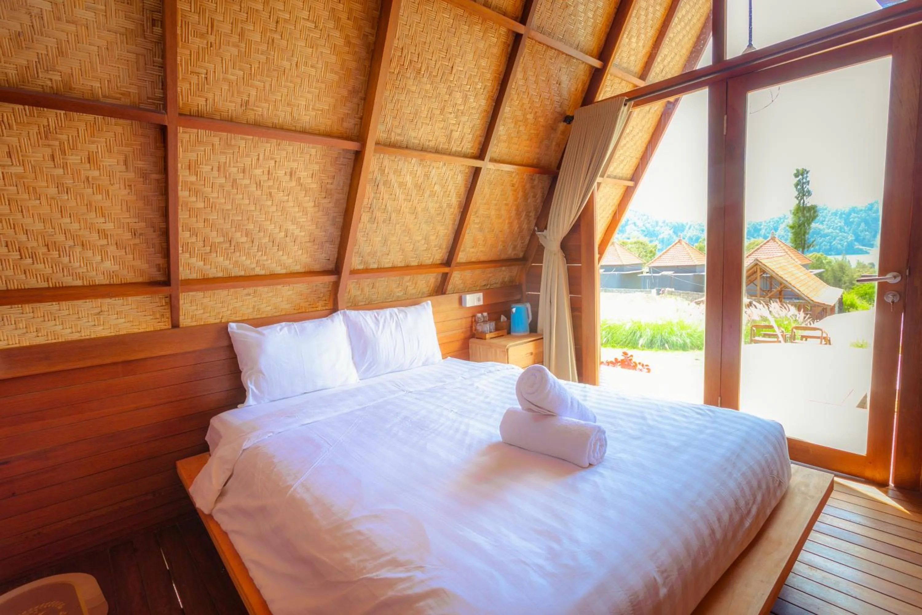 Bed in Segara Camp Kintamani