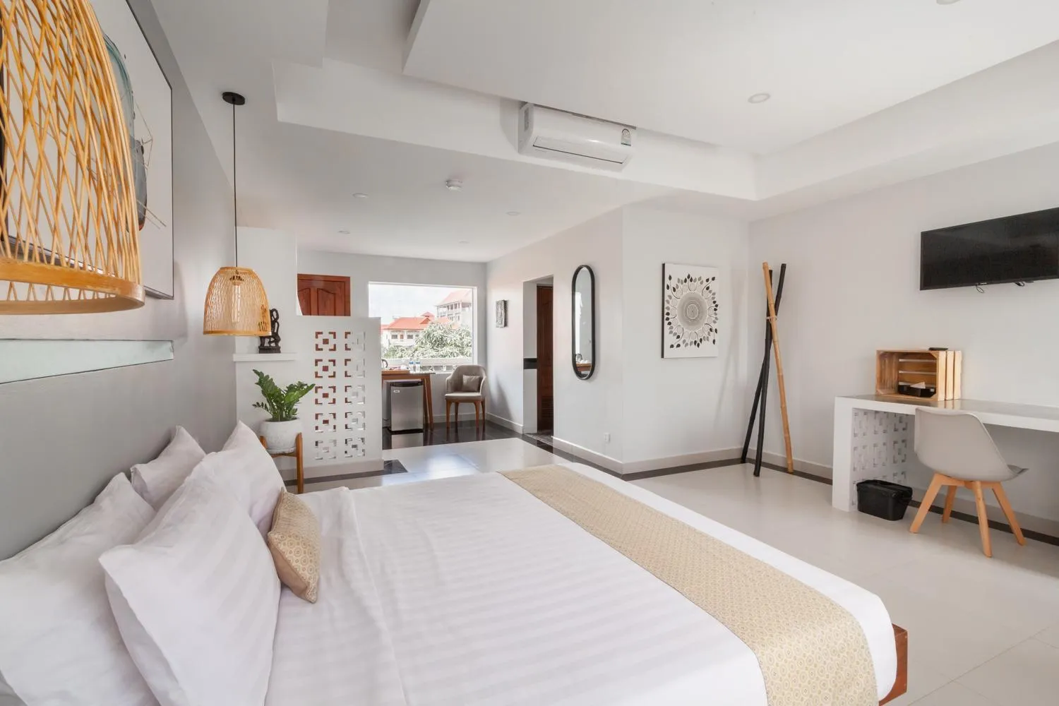 Bedroom, Bed in La Bastide de Caro