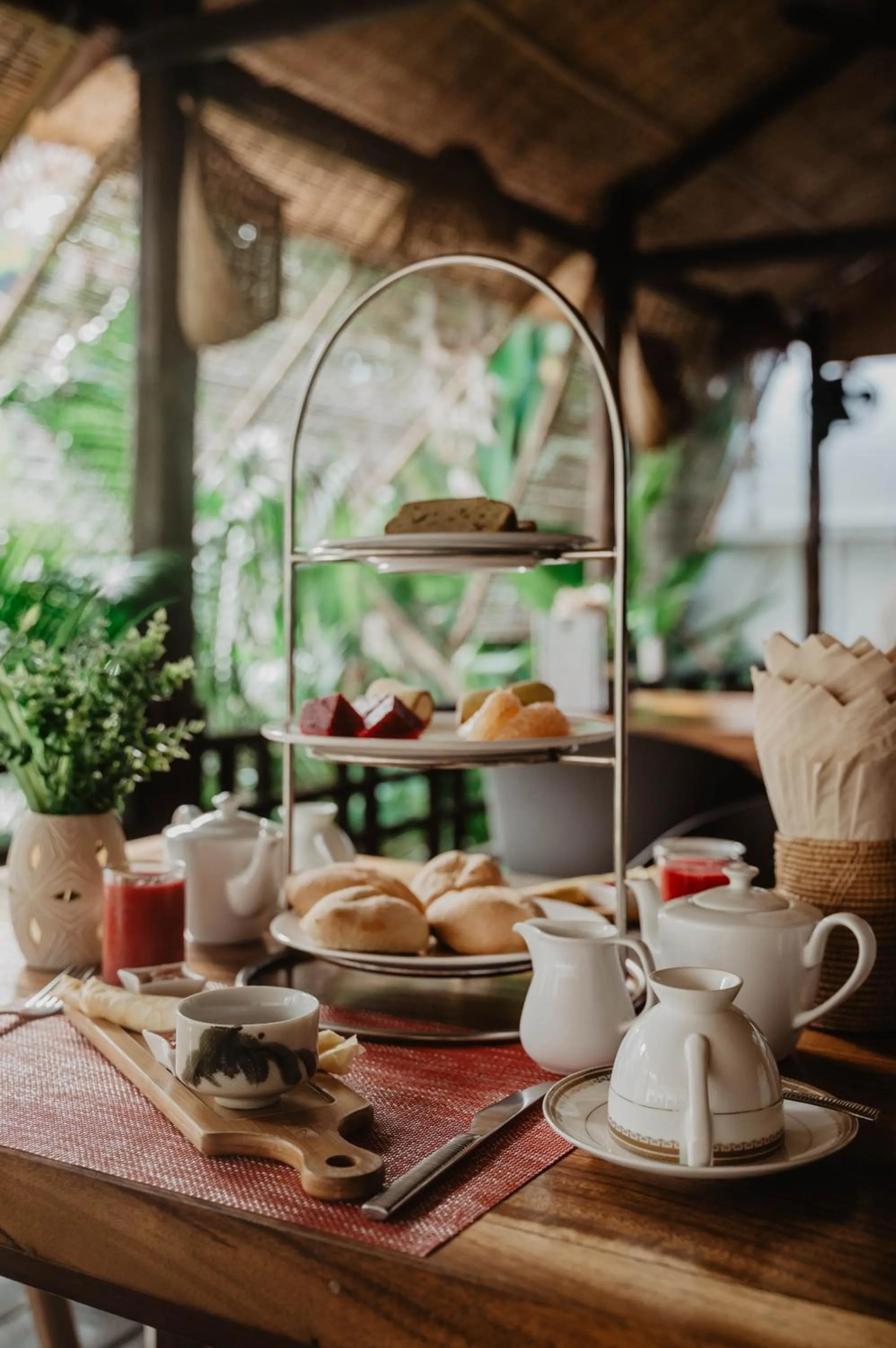 Breakfast in La Bastide de Caro