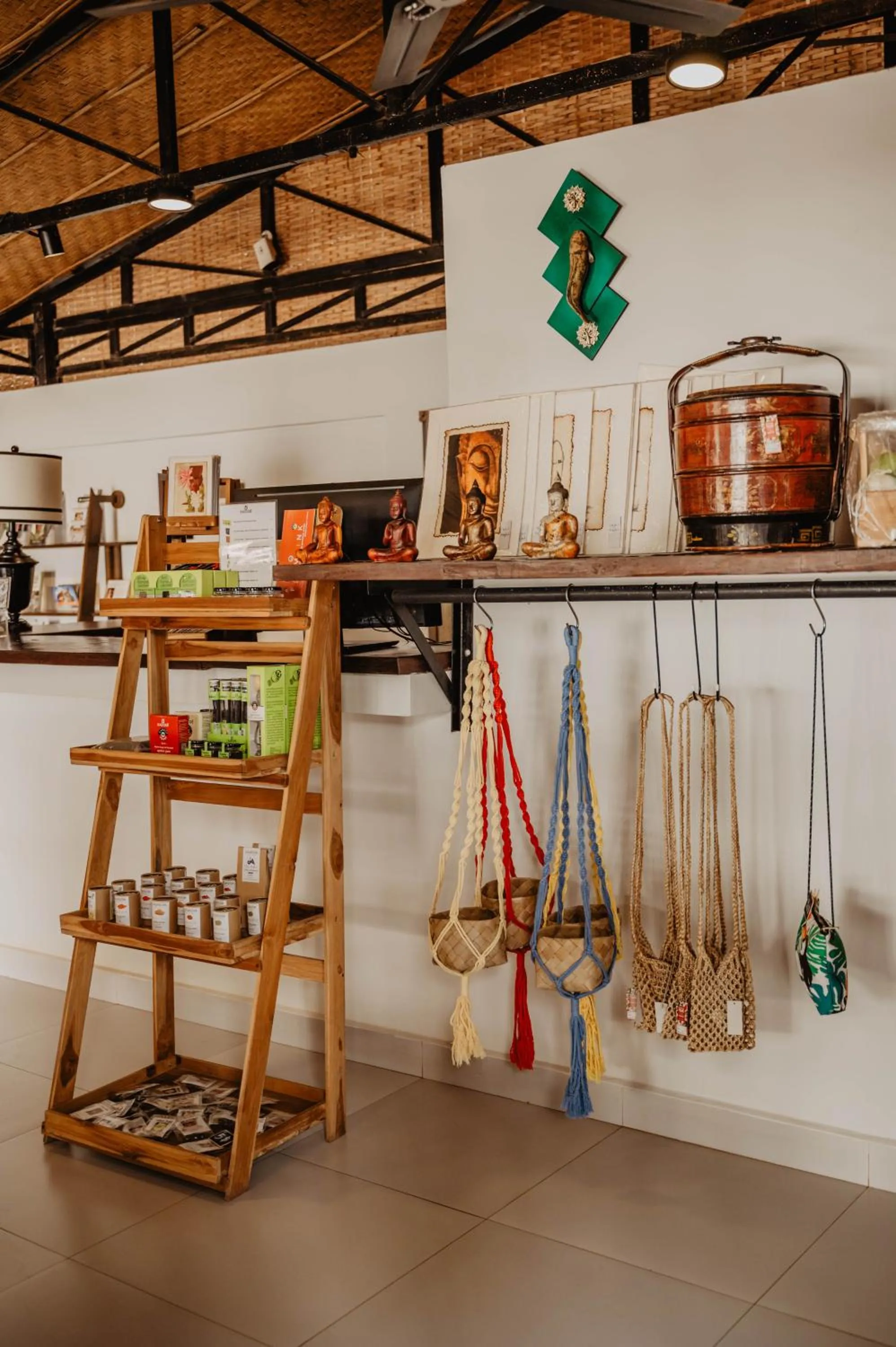 Lobby or reception in La Bastide de Caro