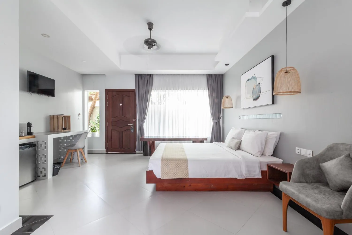 Bedroom, Bed in La Bastide de Caro