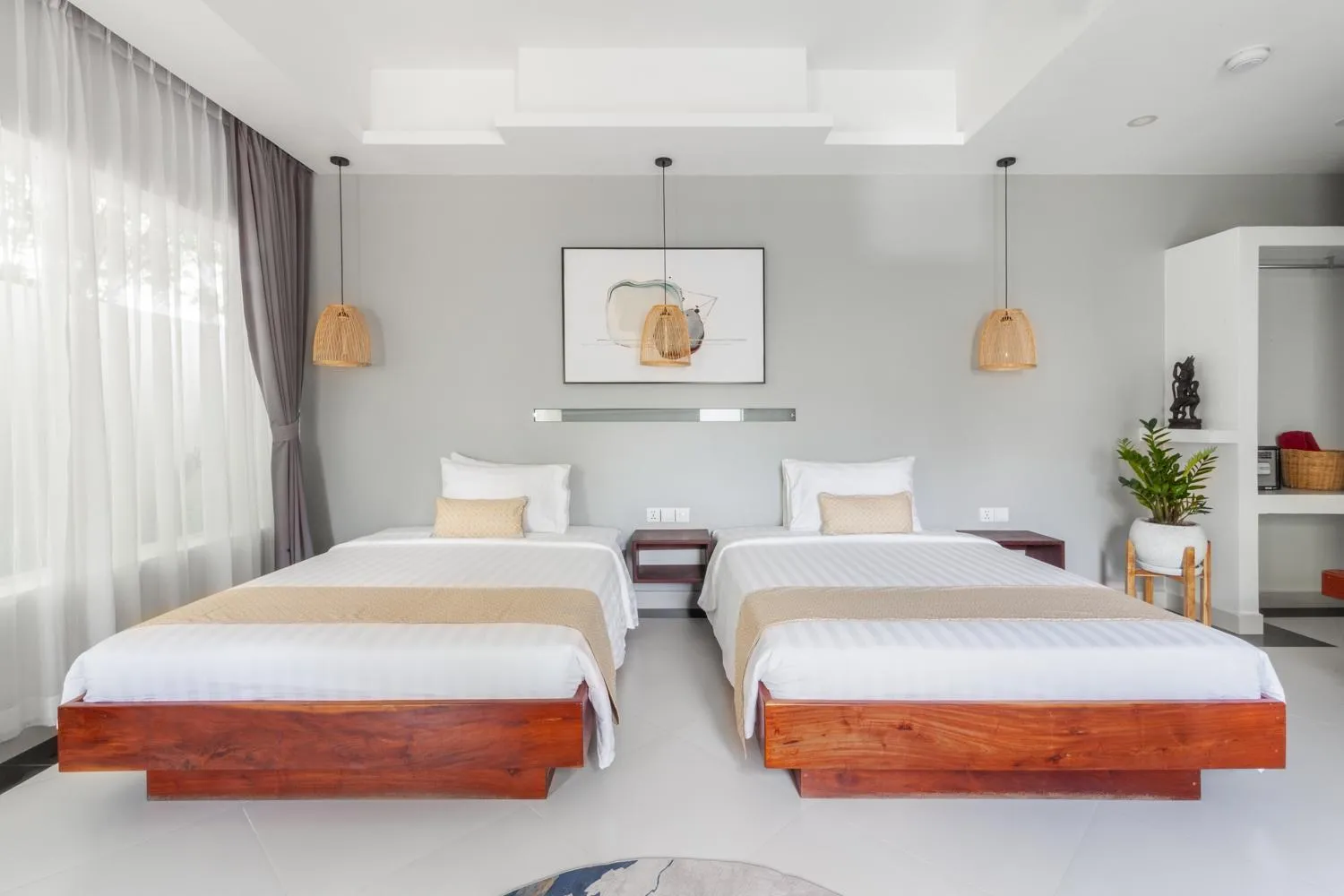 Bed in La Bastide de Caro