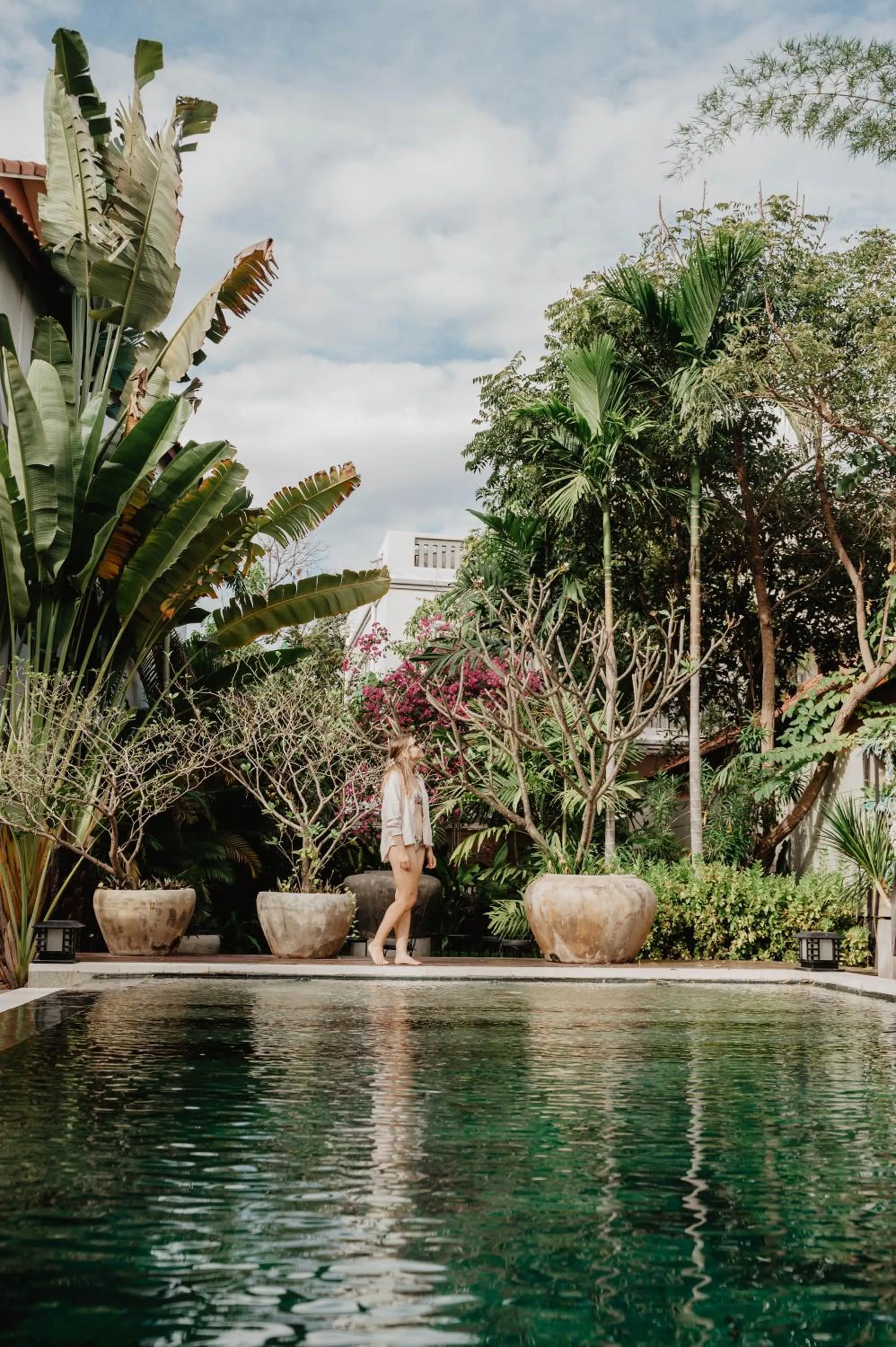 Swimming pool in La Bastide de Caro