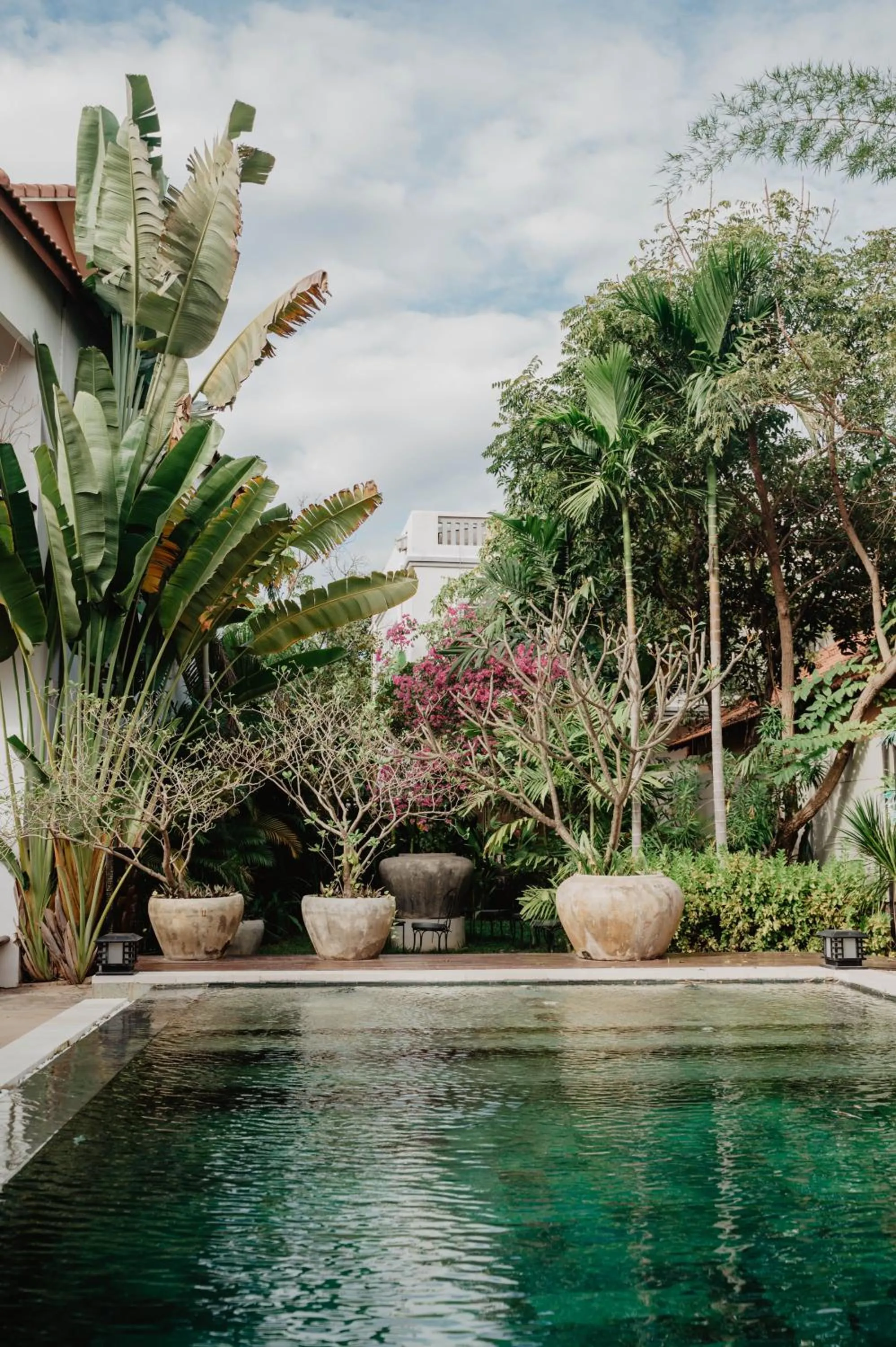 Swimming pool in La Bastide de Caro