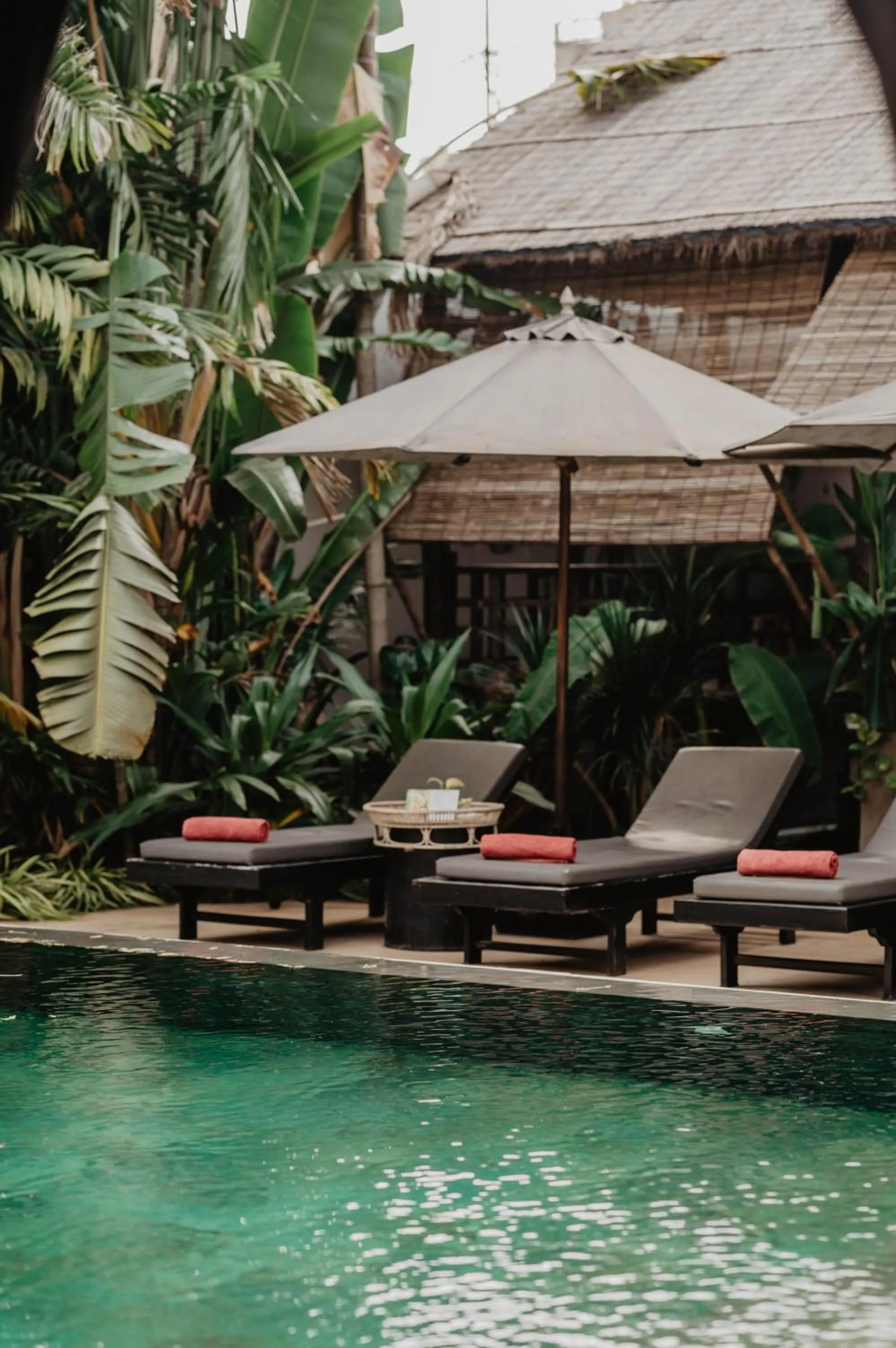 Swimming pool in La Bastide de Caro